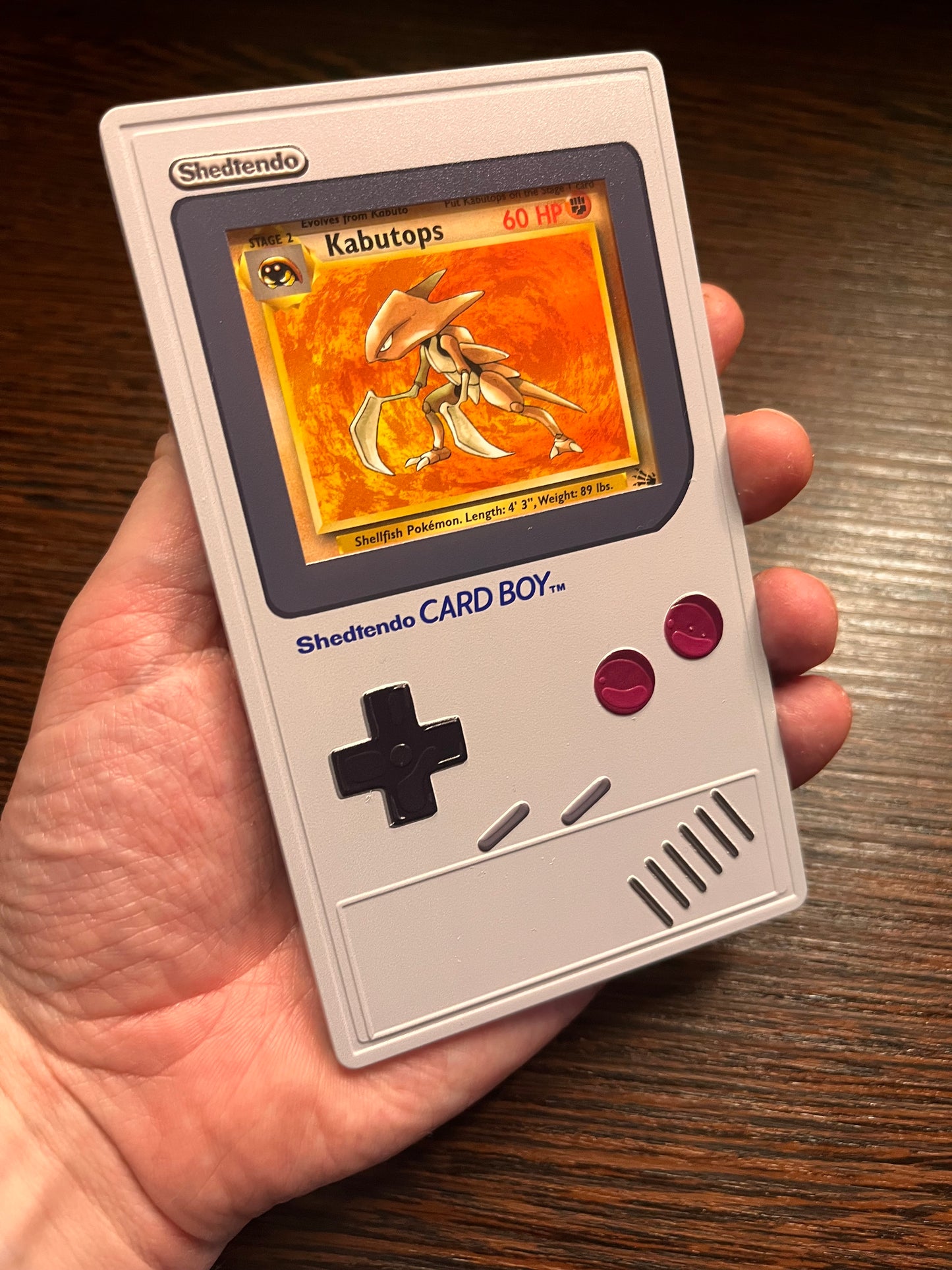 Shedtendo card boy empty slab