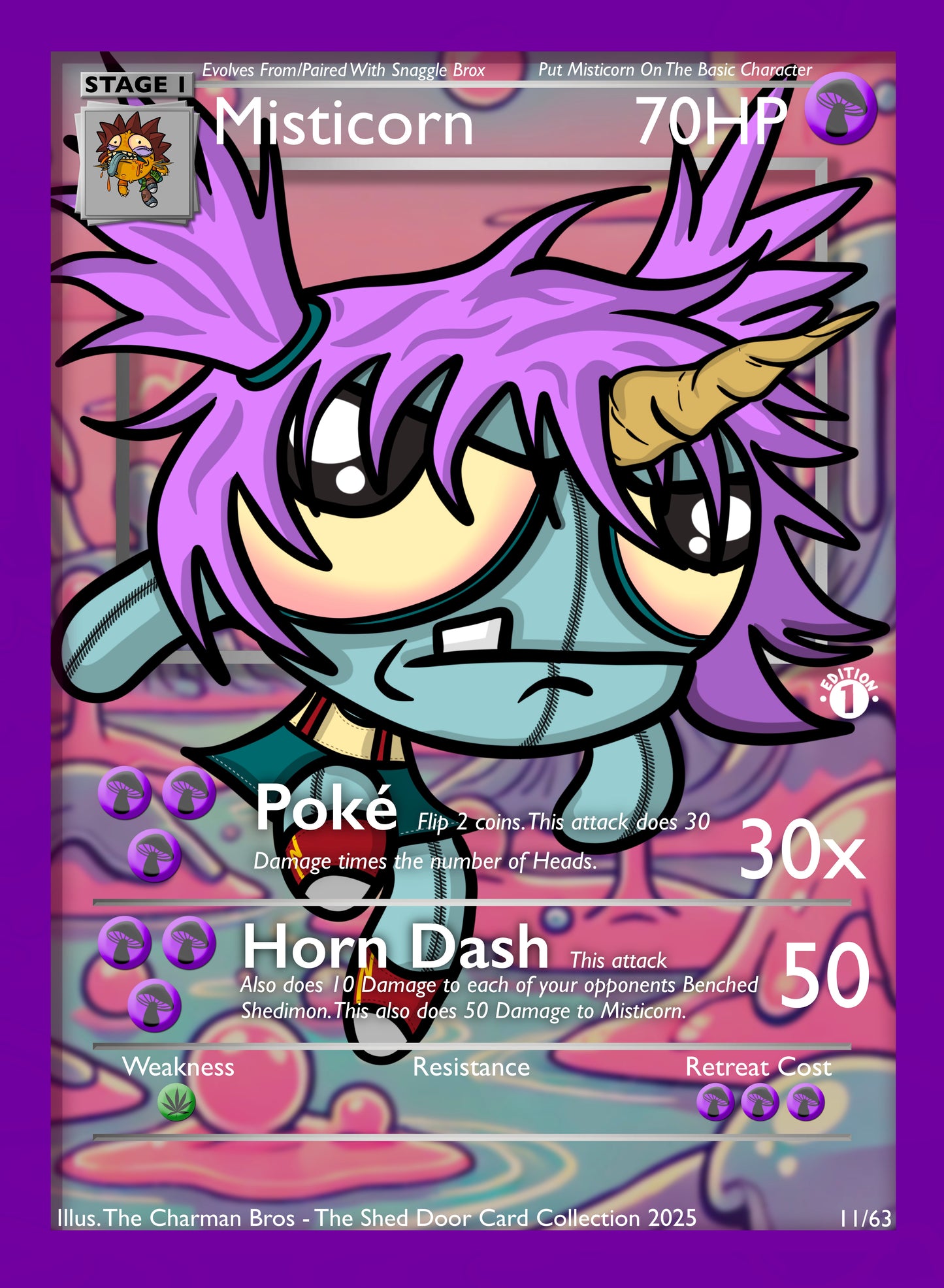 Mutant Mash Shiny cards
