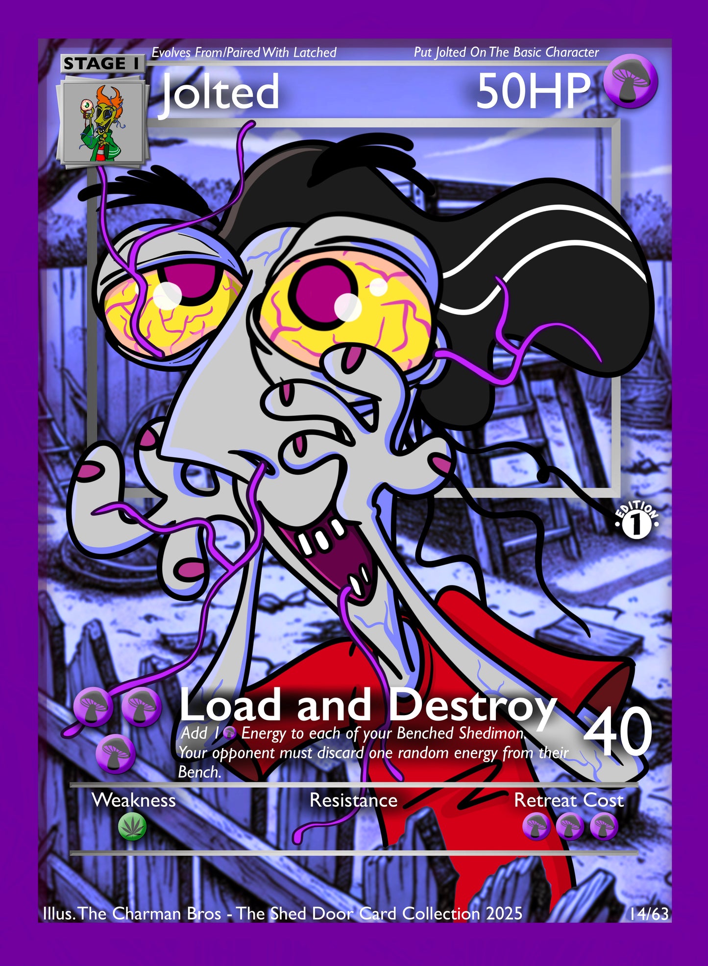 Mutant Mash Shiny cards