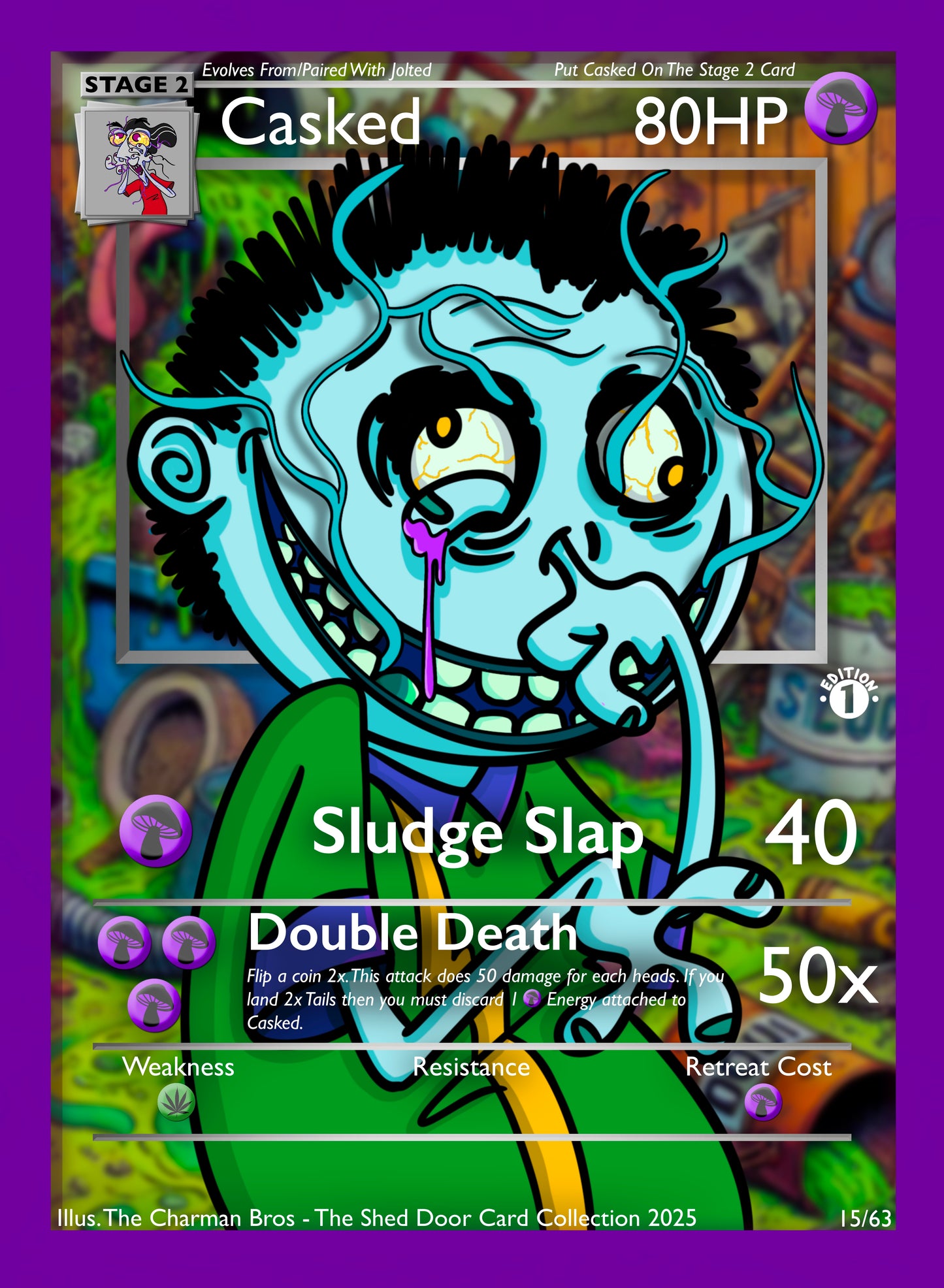 Mutant Mash Shiny cards