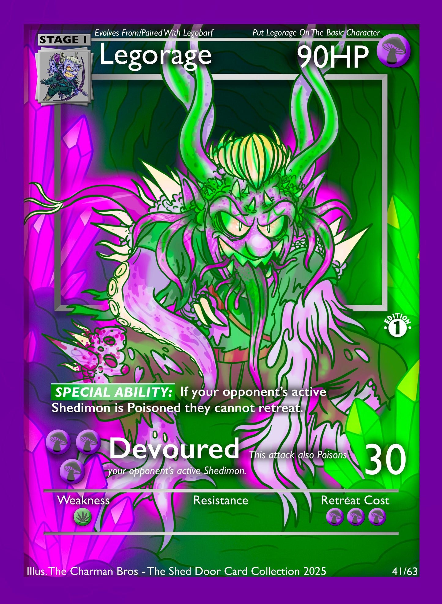 Mutant Mash Shiny cards