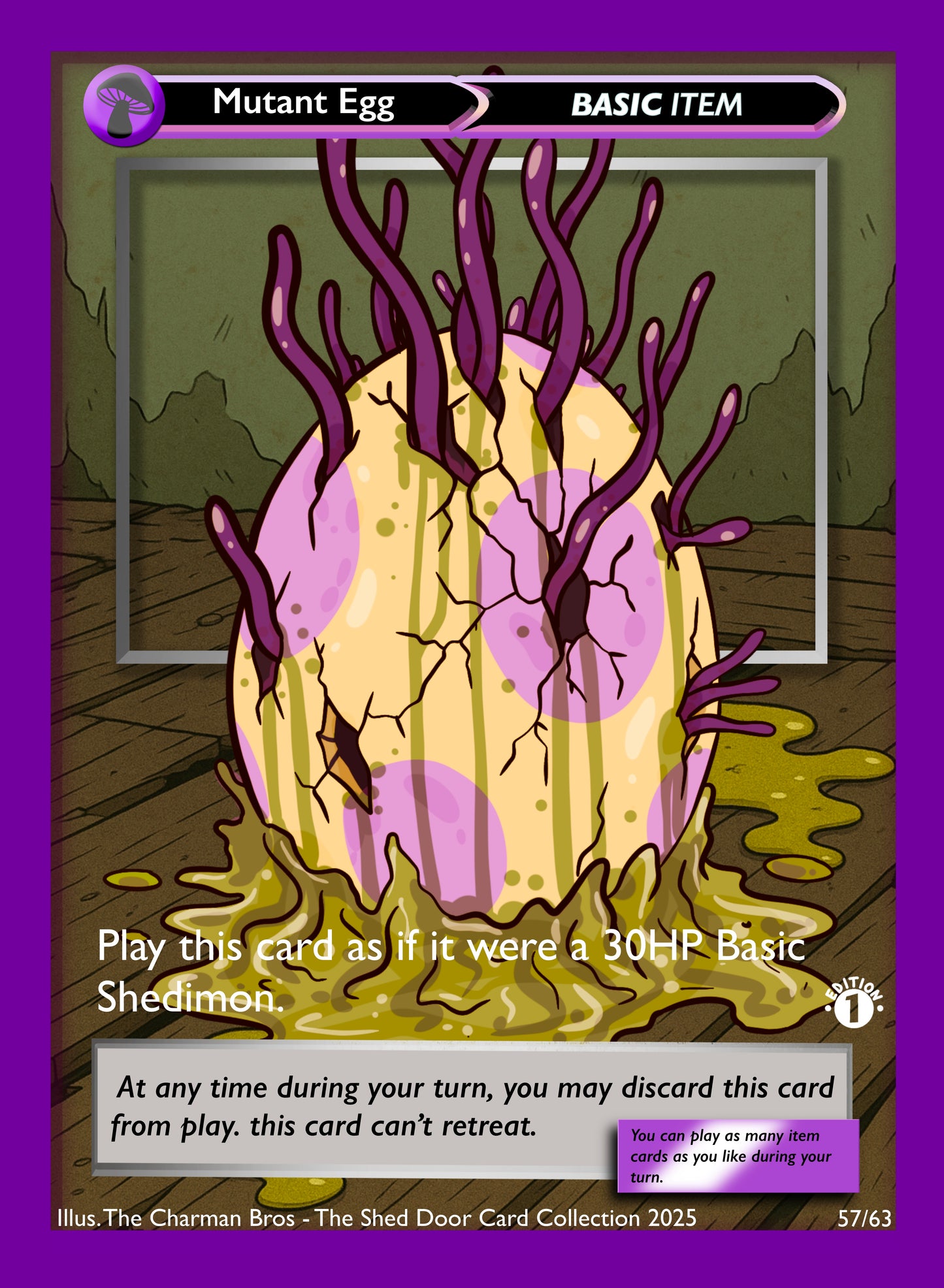 Mutant Mash Shiny cards