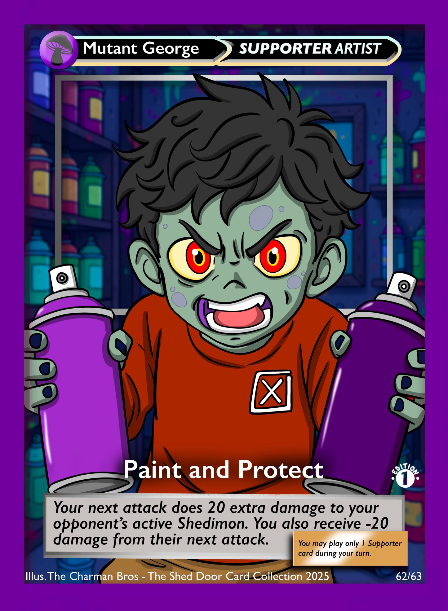 Mutant Mash Shiny cards