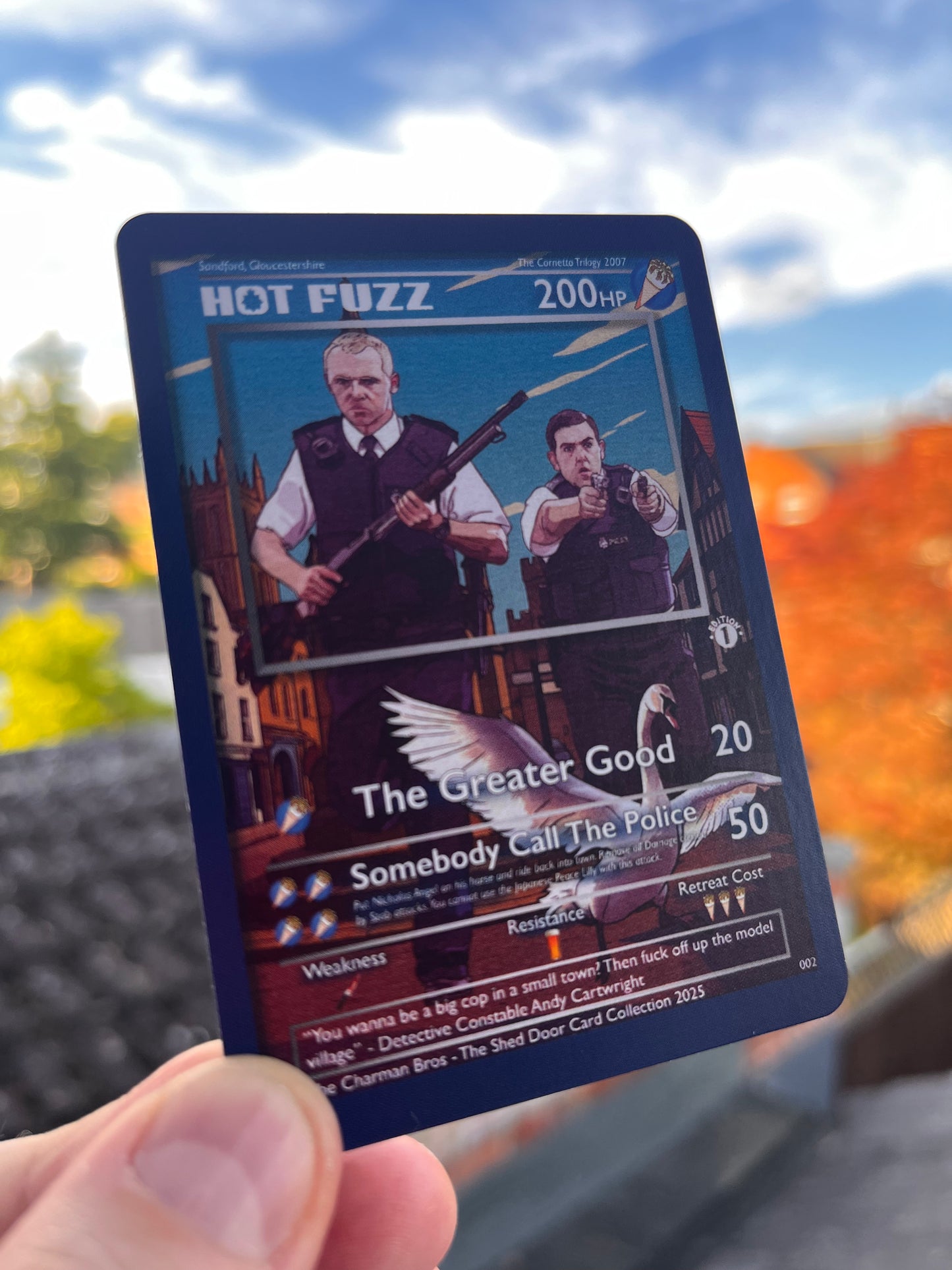 Hot Fuzz Collectable Trading card