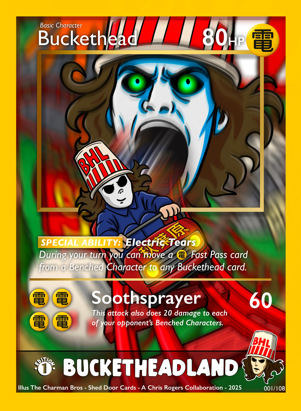 Bucketheadland 1 Holo singles