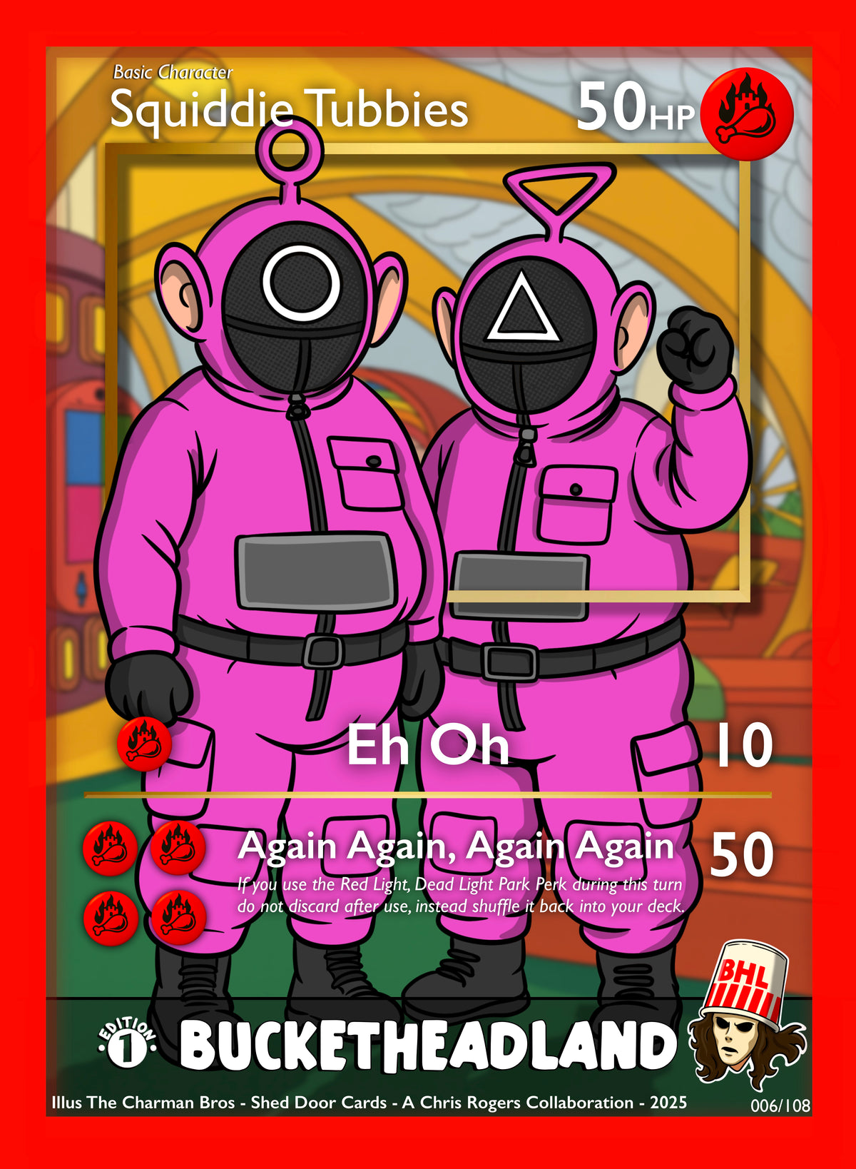 Bucketheadland 1 Holo singles