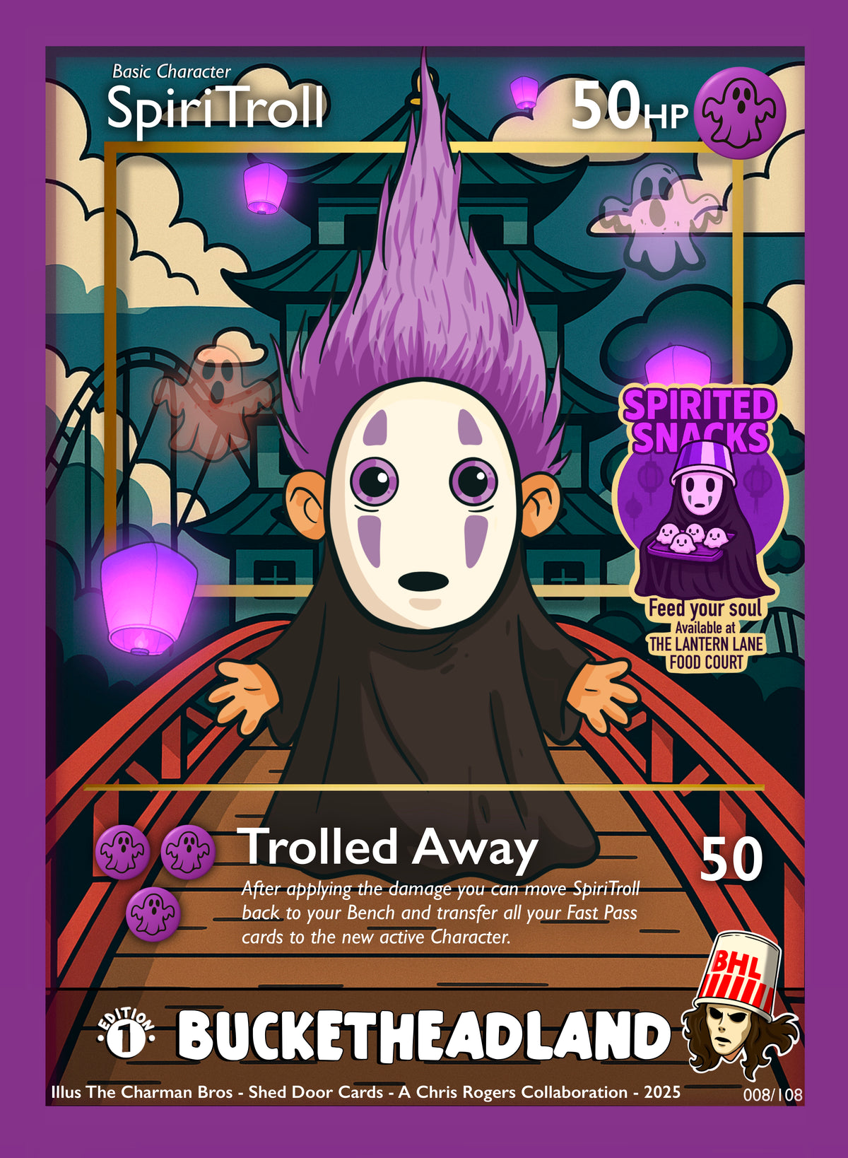 Bucketheadland 1 Holo singles