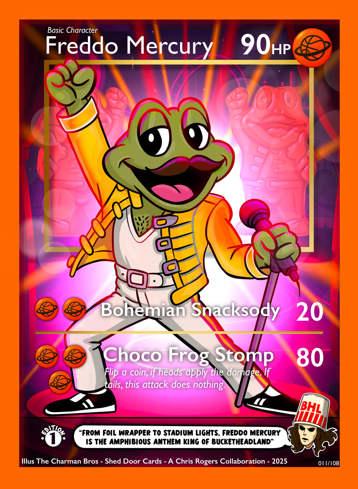 Bucketheadland 1 Holo singles