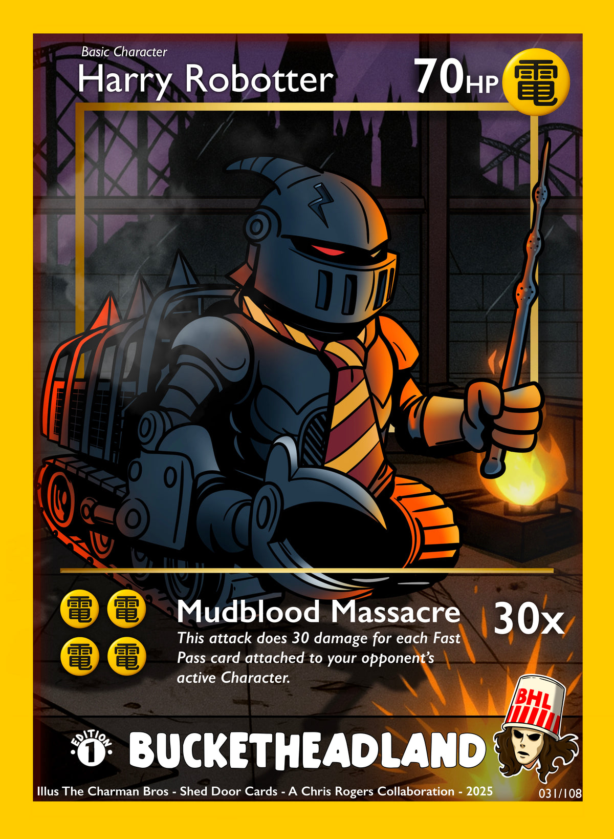 Bucketheadland 1 Holo singles