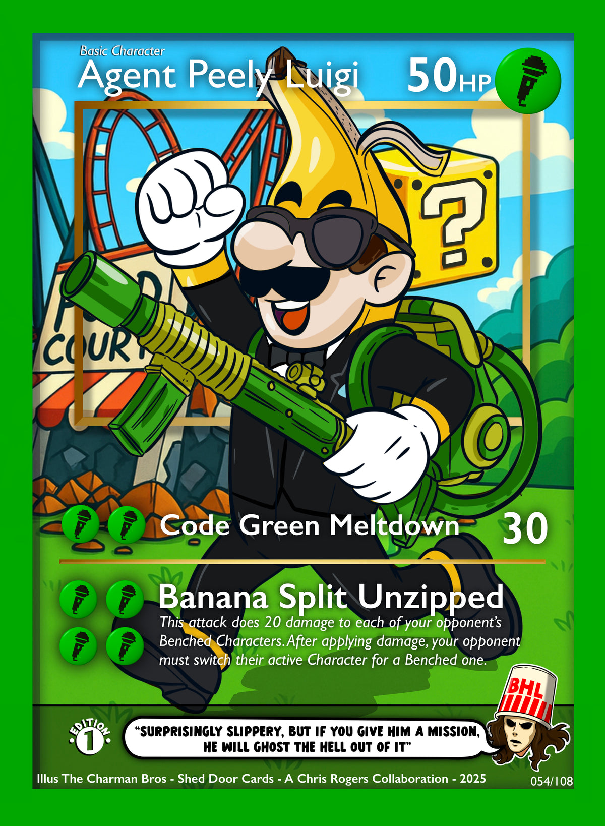 Bucketheadland 1 Holo singles