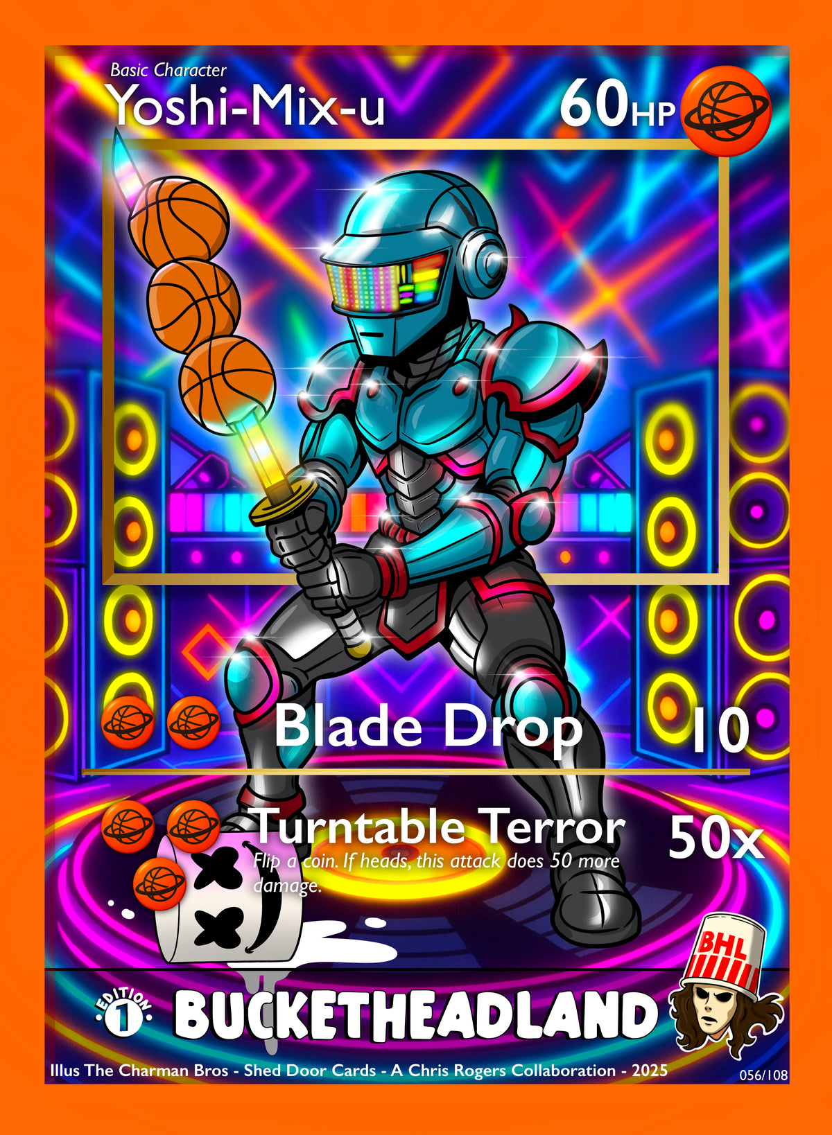 Bucketheadland 1 Holo singles