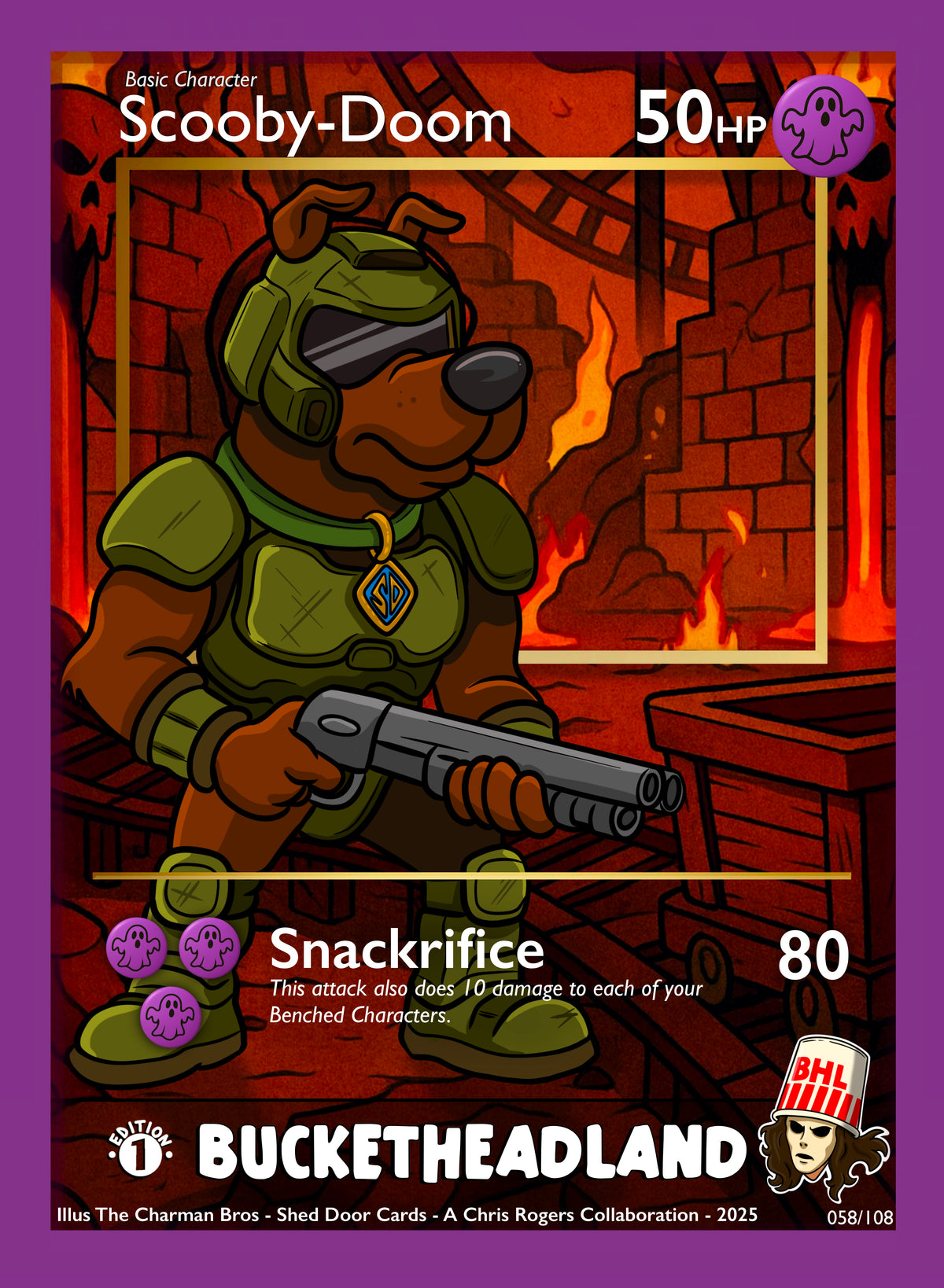 Bucketheadland 1 Holo singles