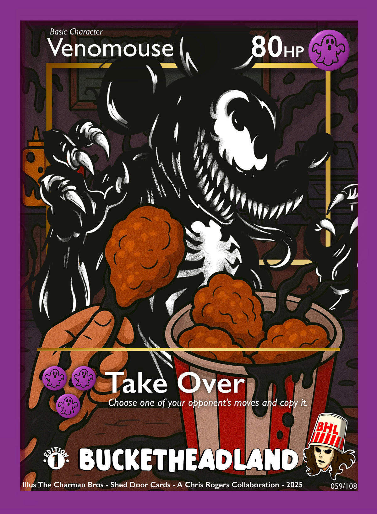 Bucketheadland 1 Holo singles