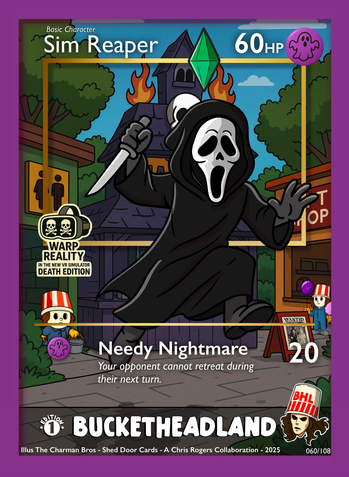 Bucketheadland 1 Holo singles