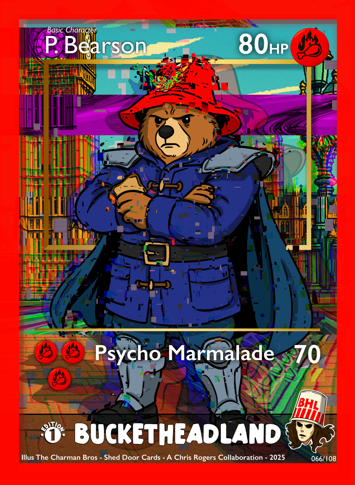 Bucketheadland 1 Holo singles