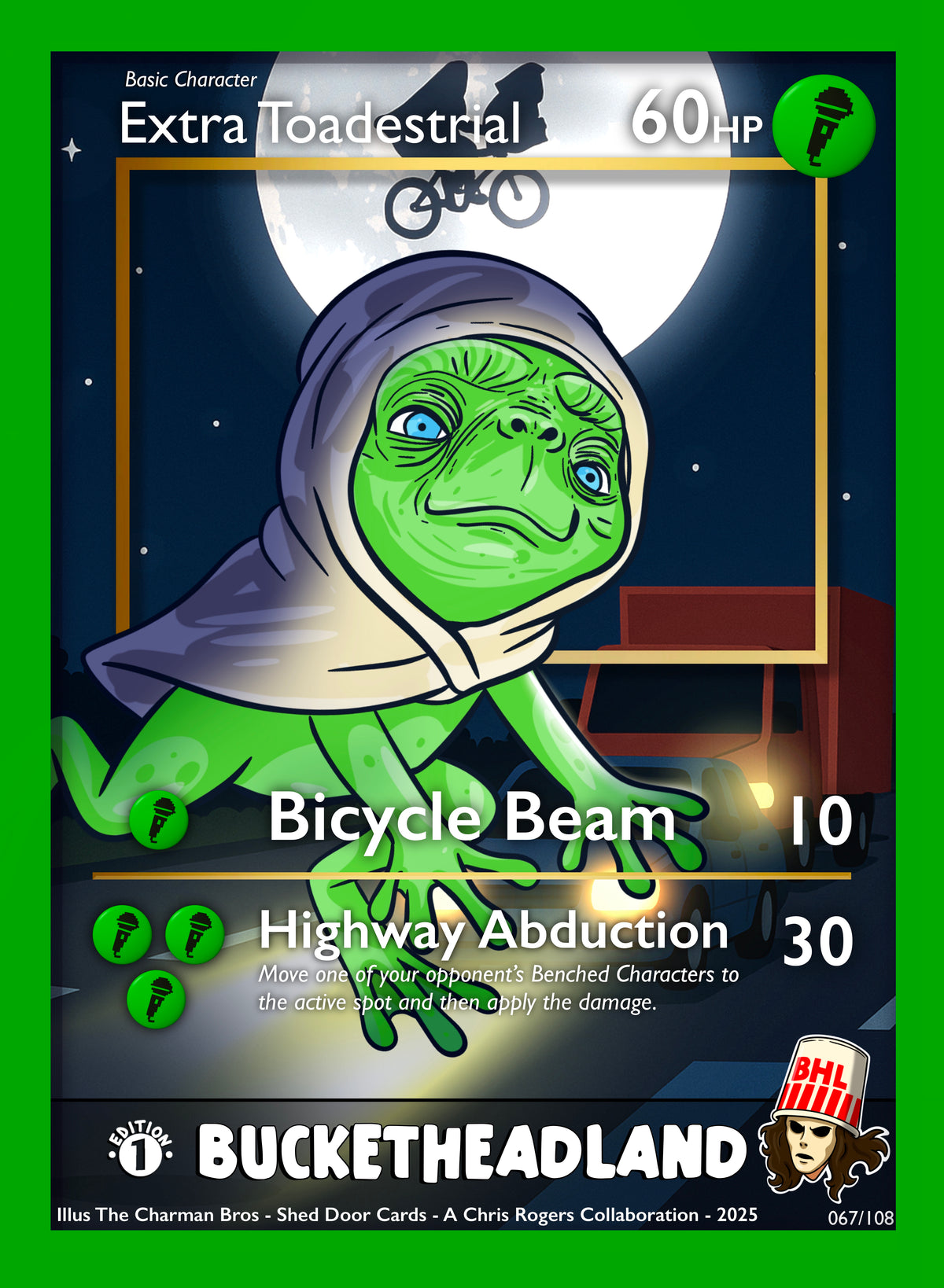 Bucketheadland 1 Holo singles