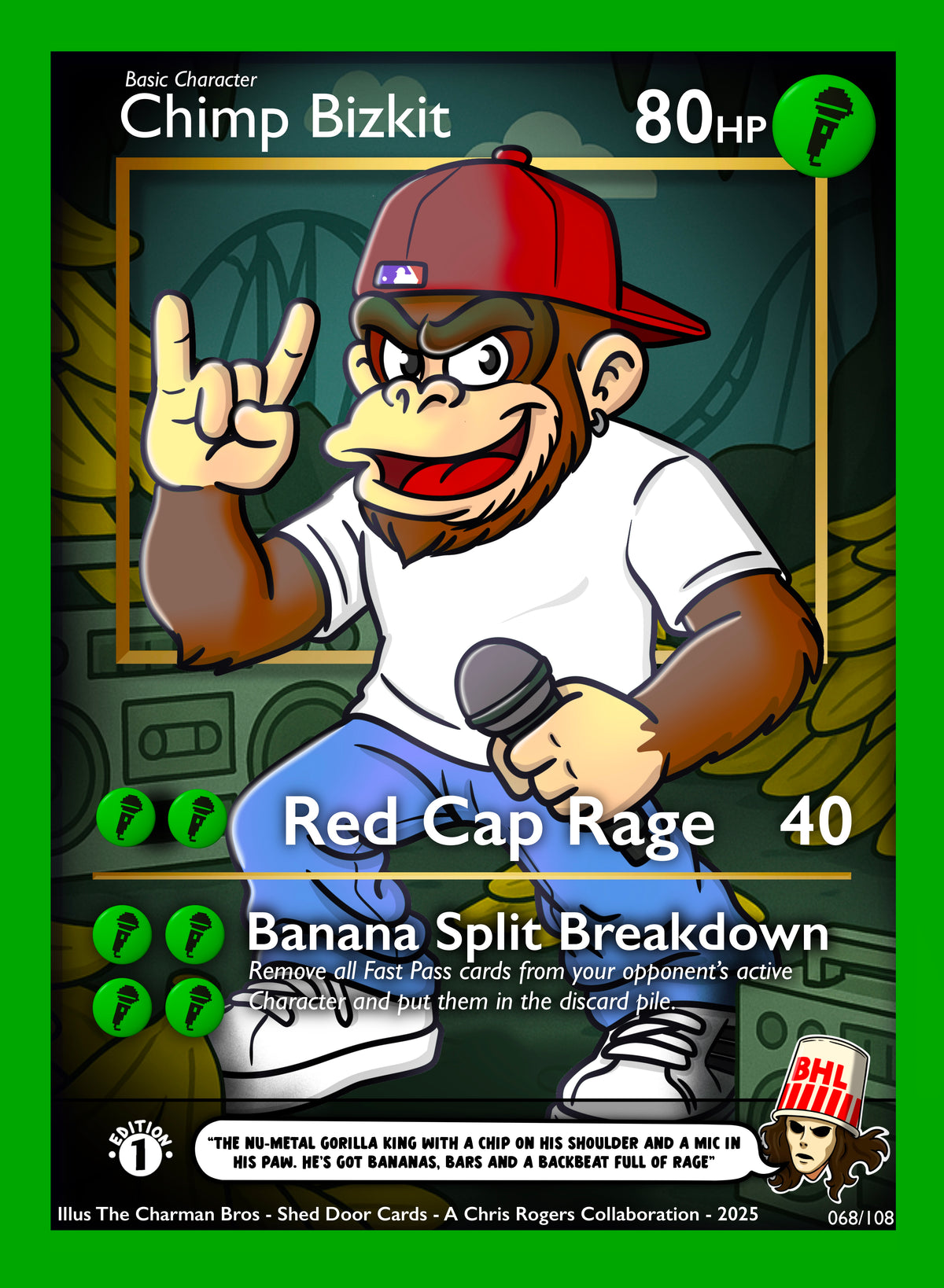 Bucketheadland 1 Holo singles