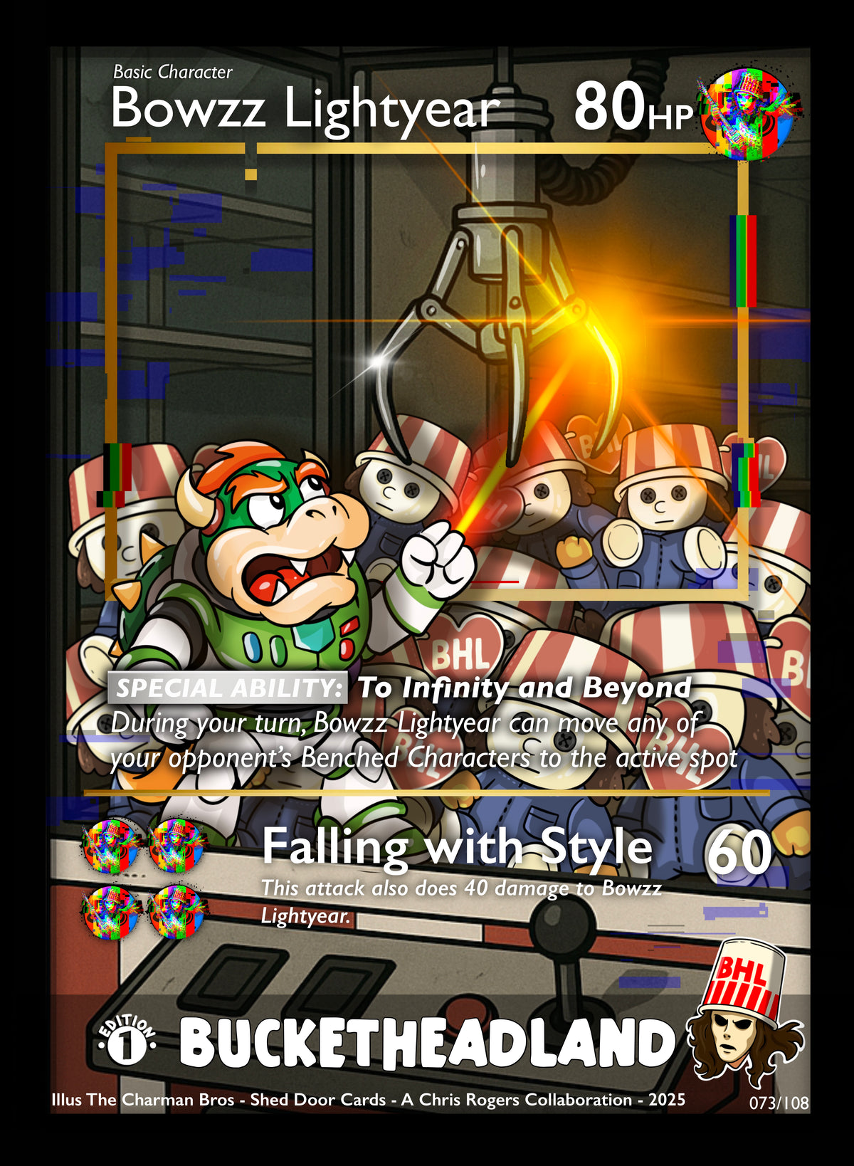 Bucketheadland 1 Holo singles
