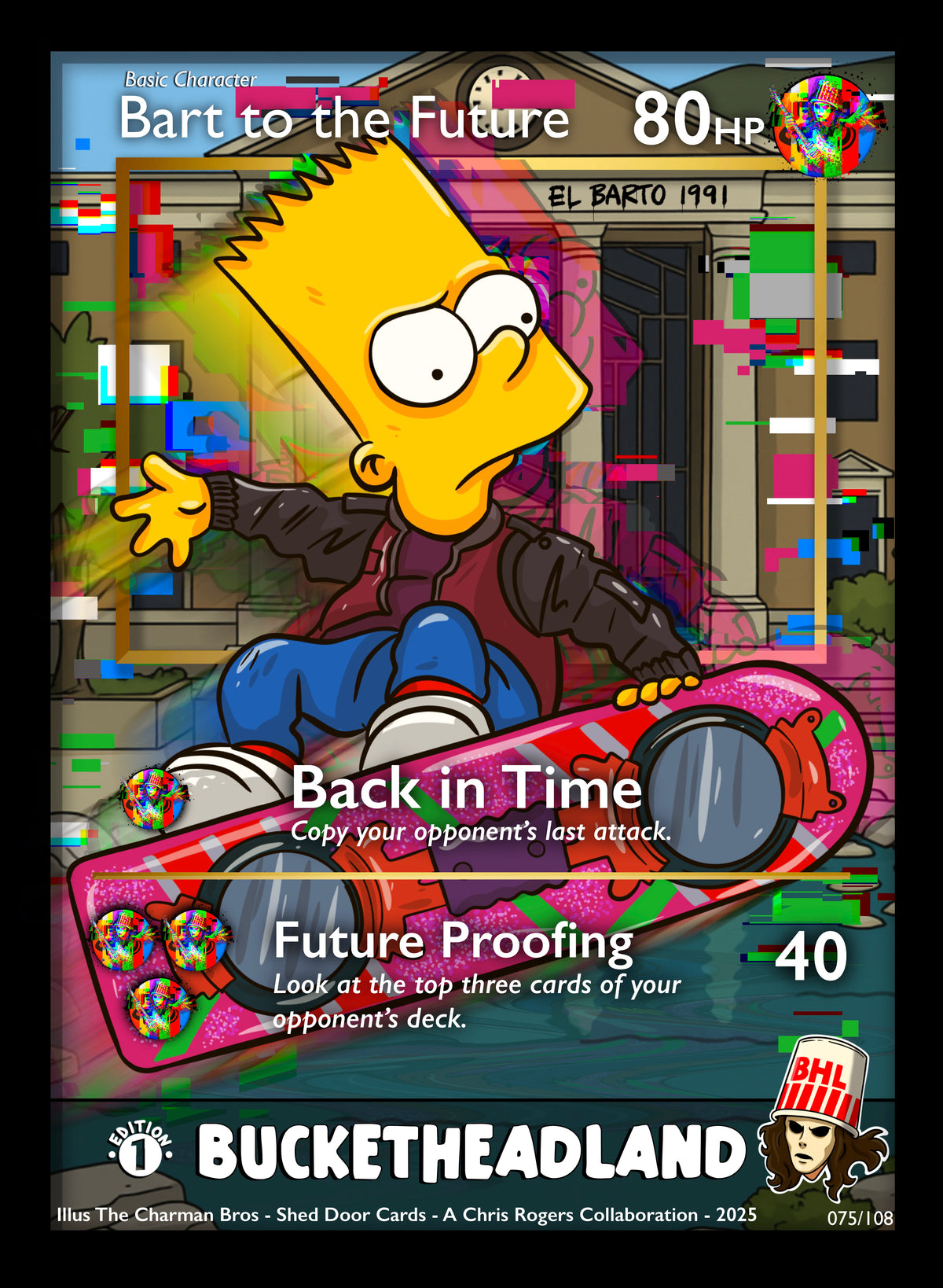 Bucketheadland 1 Holo singles