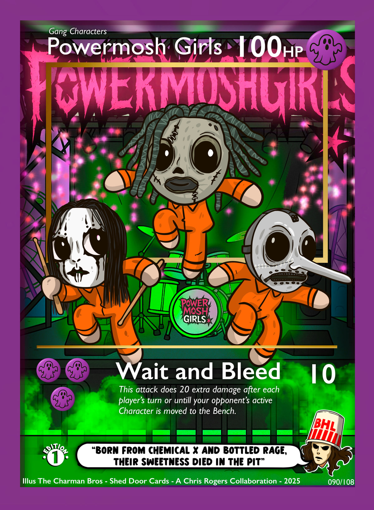 Bucketheadland 1 Holo singles