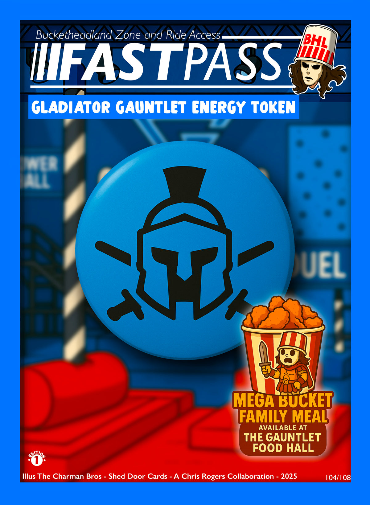 Bucketheadland 1 Holo singles