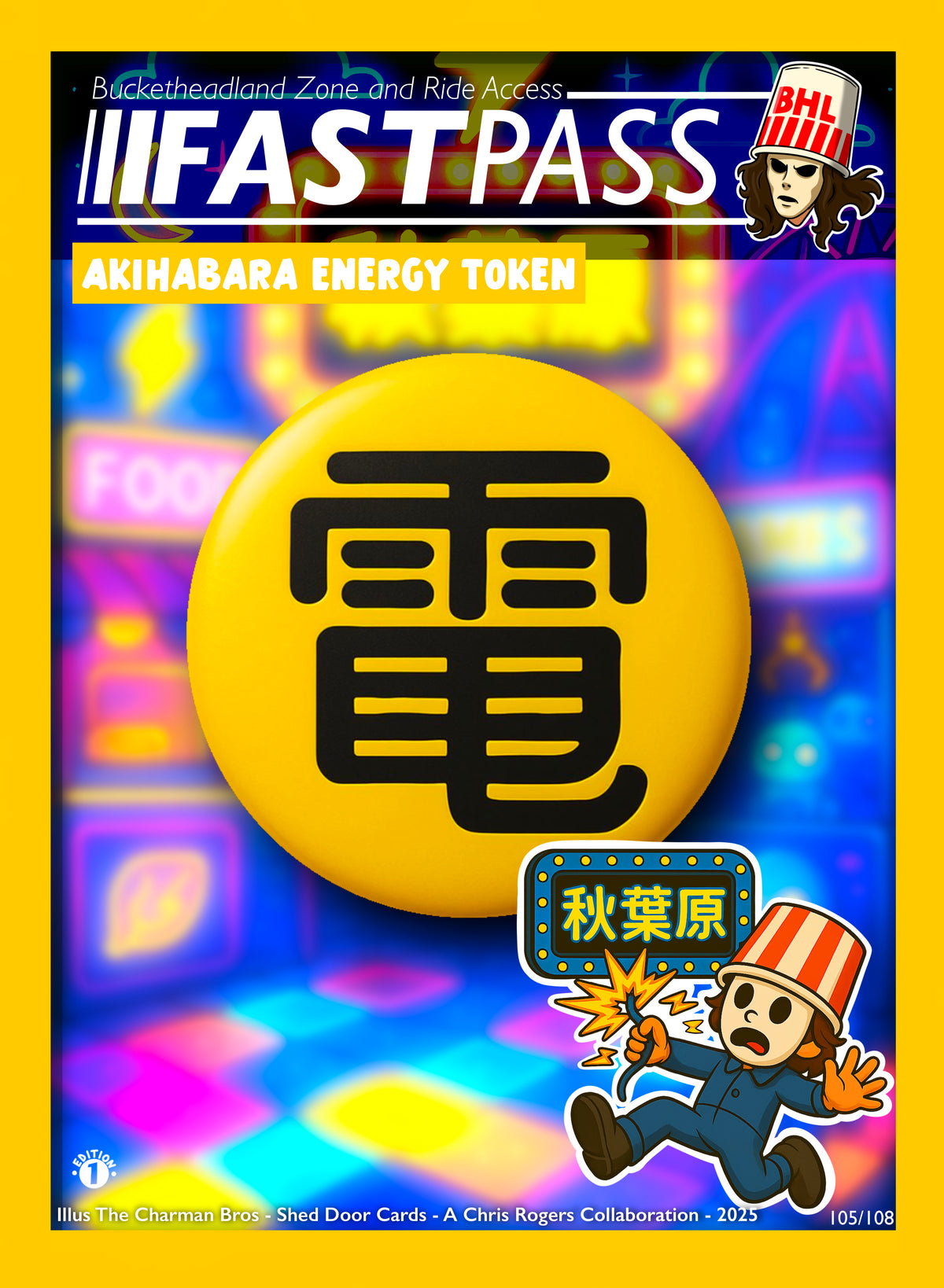 Bucketheadland 1 Holo singles