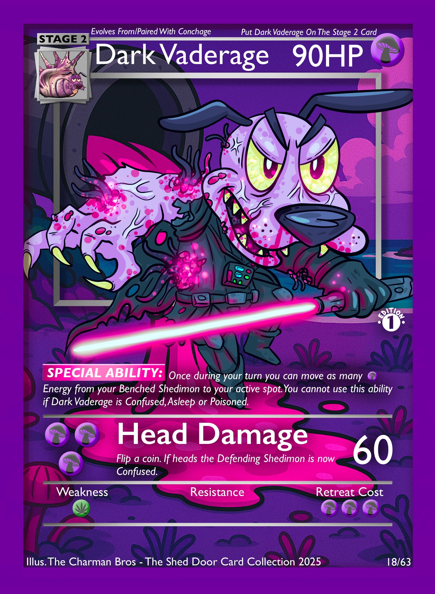 Mutant Mash Shiny cards