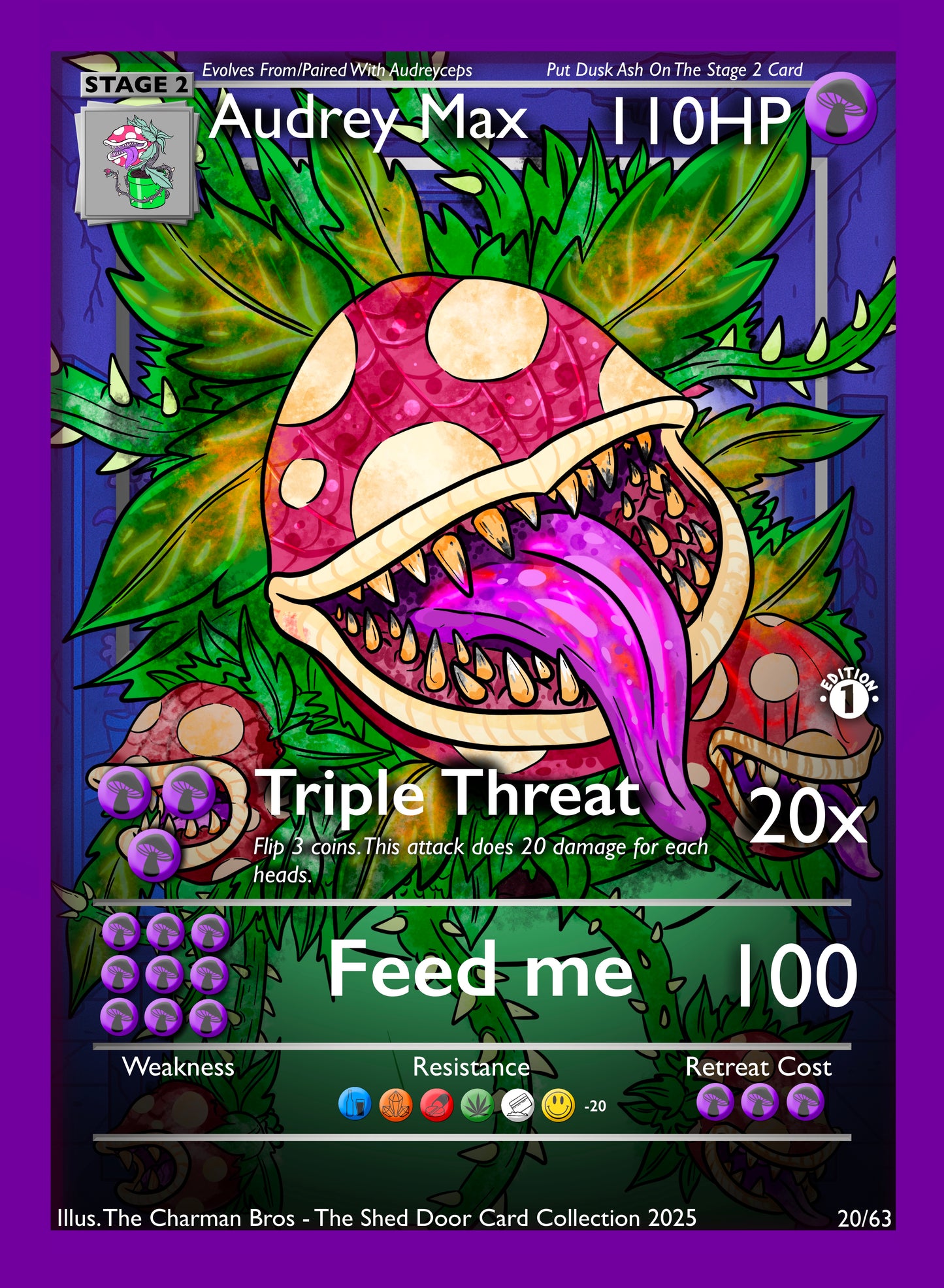 Mutant Mash Shiny cards