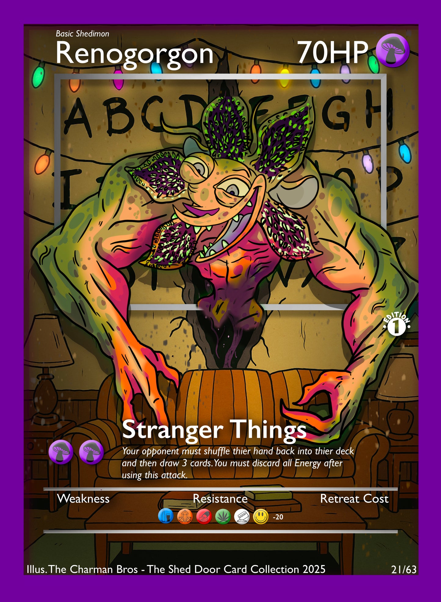 Mutant Mash Shiny cards
