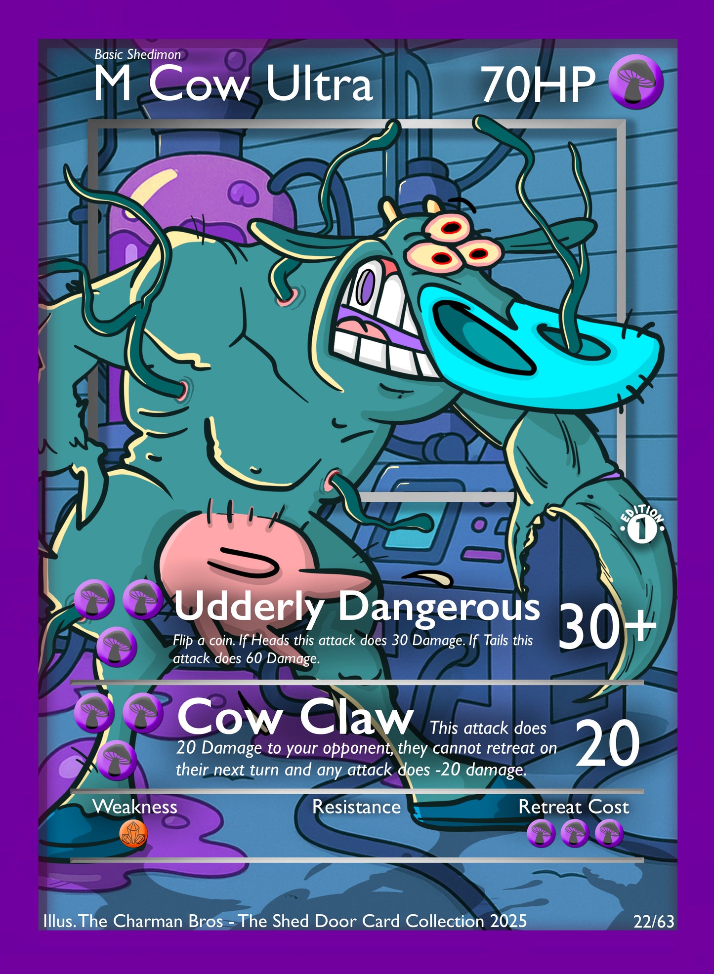 Mutant Mash Shiny cards