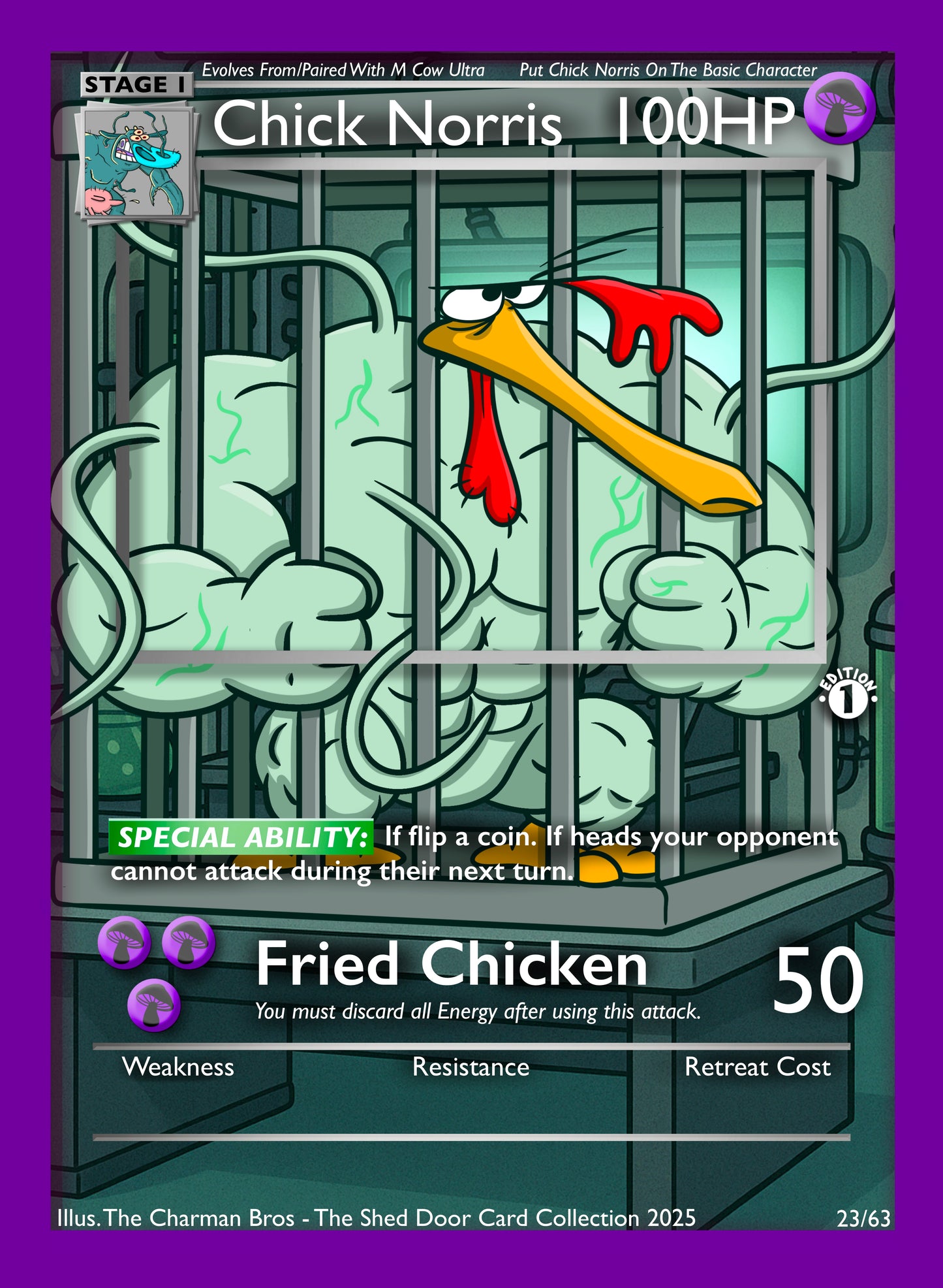 Mutant Mash Shiny cards