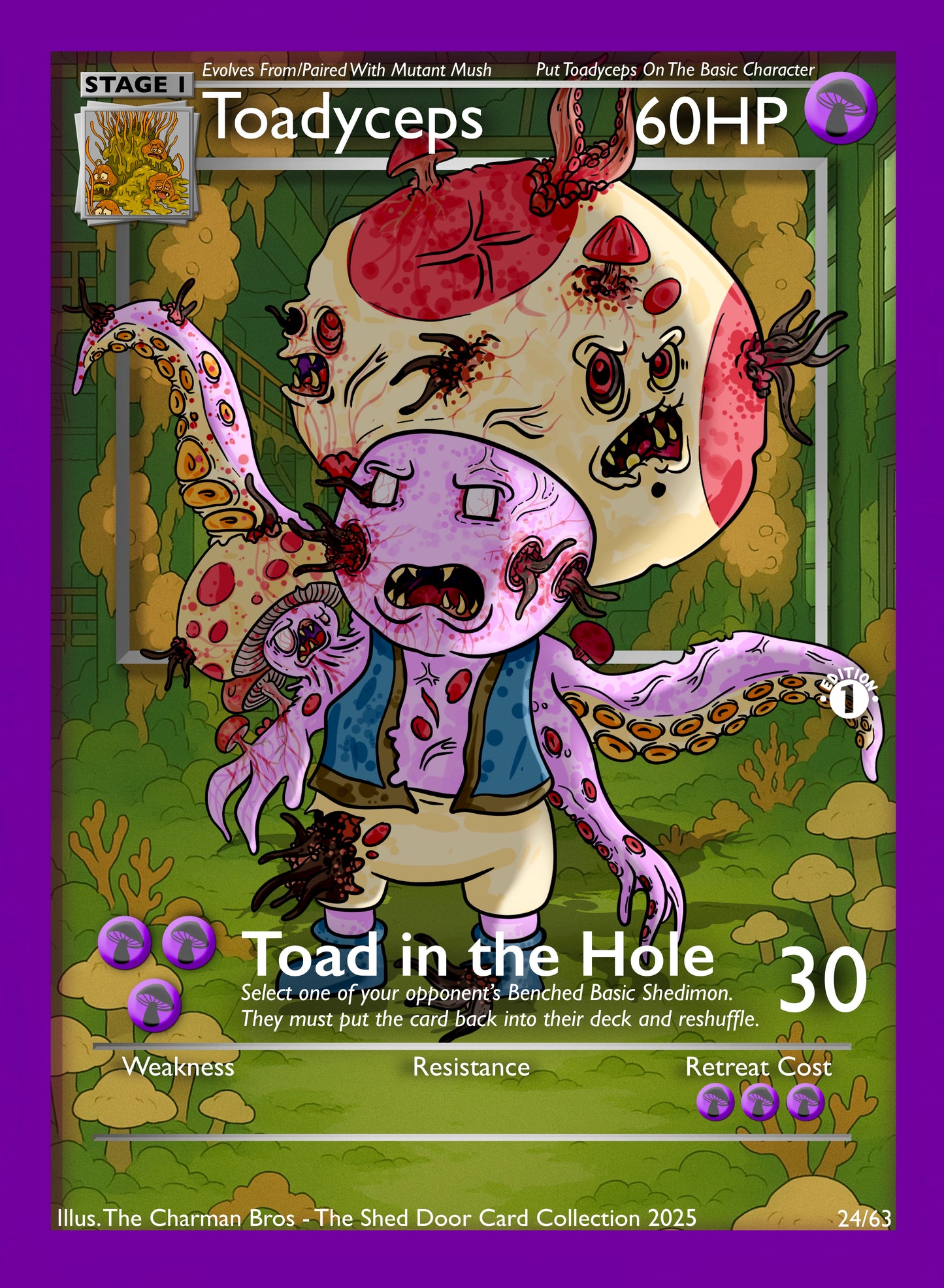 Mutant Mash Shiny cards