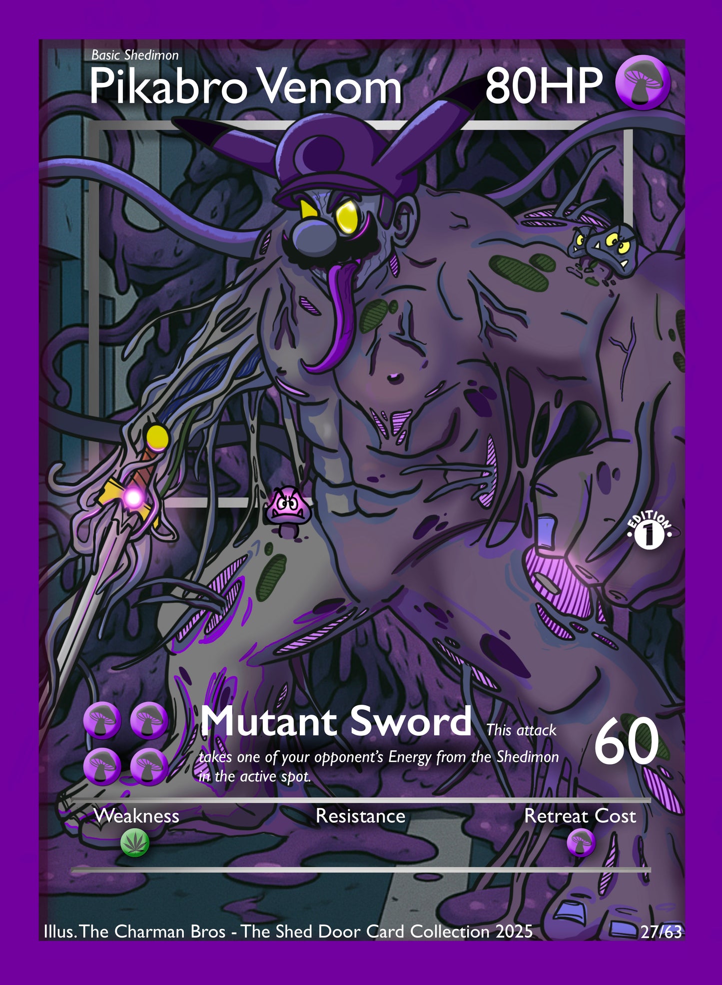 Mutant Mash Shiny cards