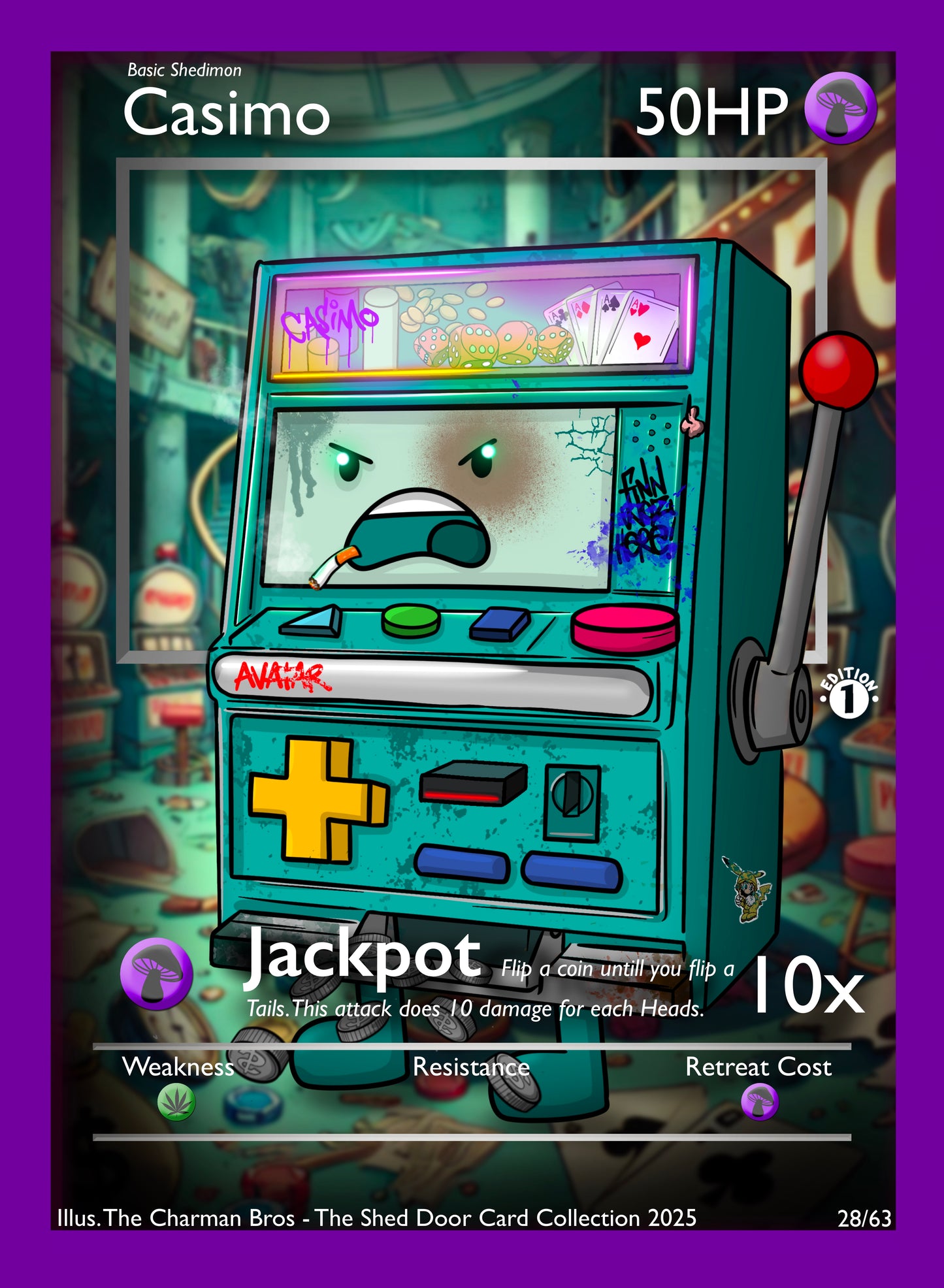 Mutant Mash Shiny cards