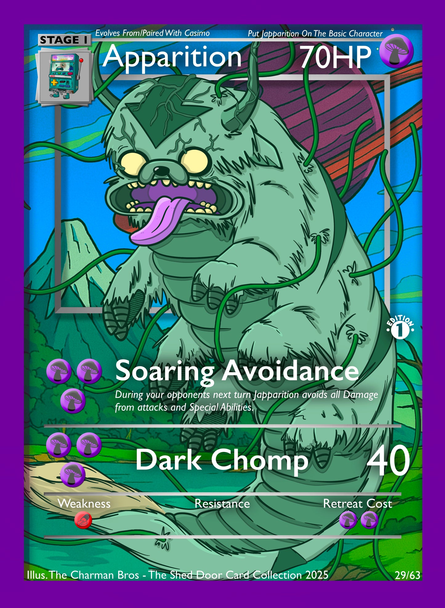 Mutant Mash Shiny cards