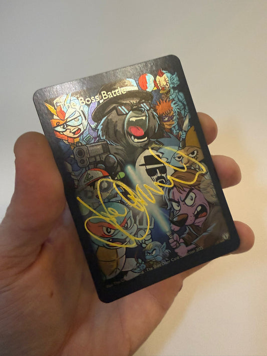 Celebrations signed shiny cards