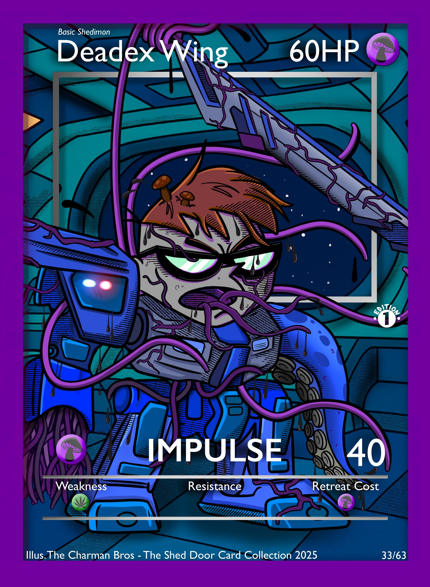 Mutant Mash Shiny cards