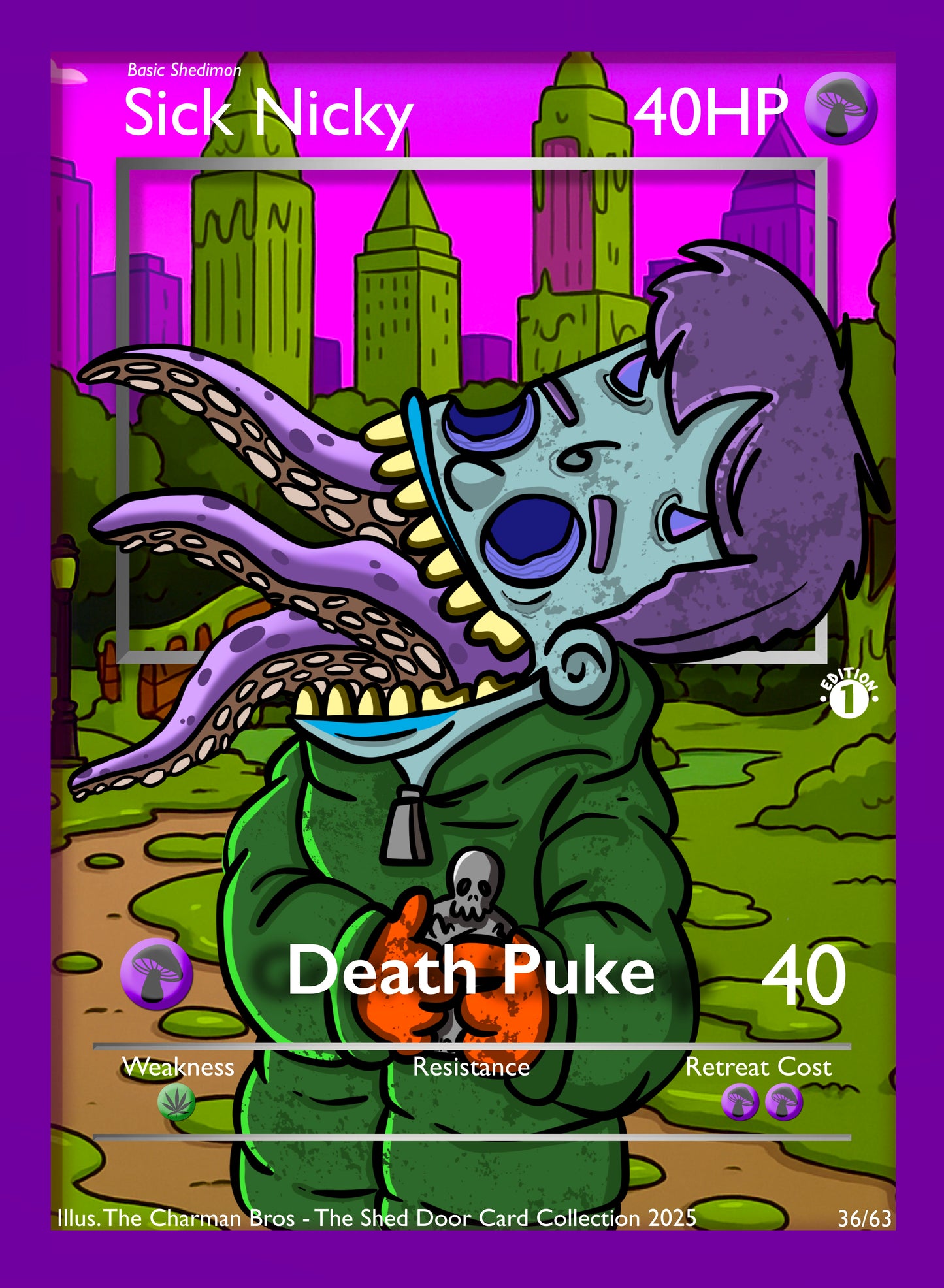Mutant Mash Shiny cards