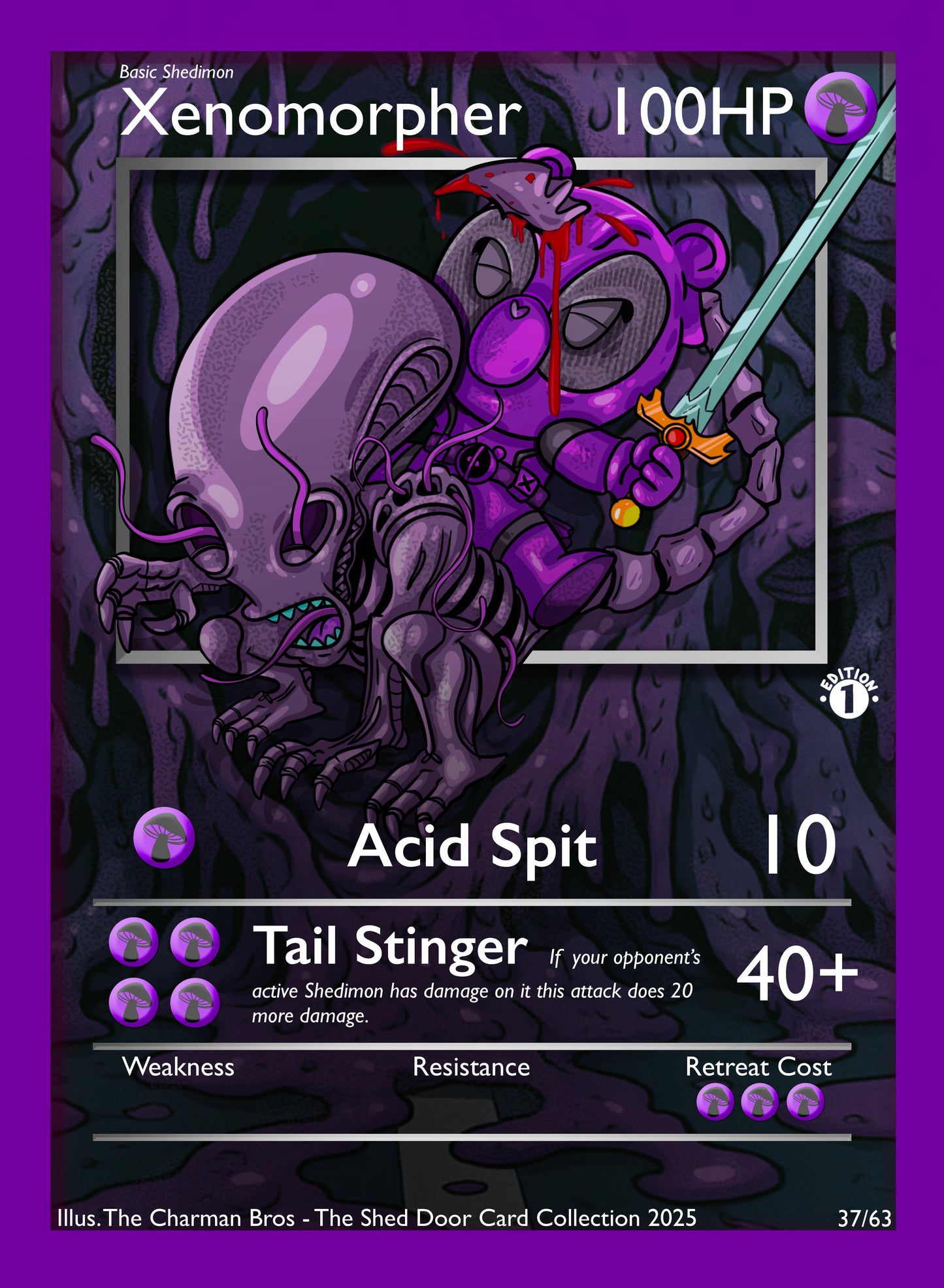 Mutant Mash Shiny cards