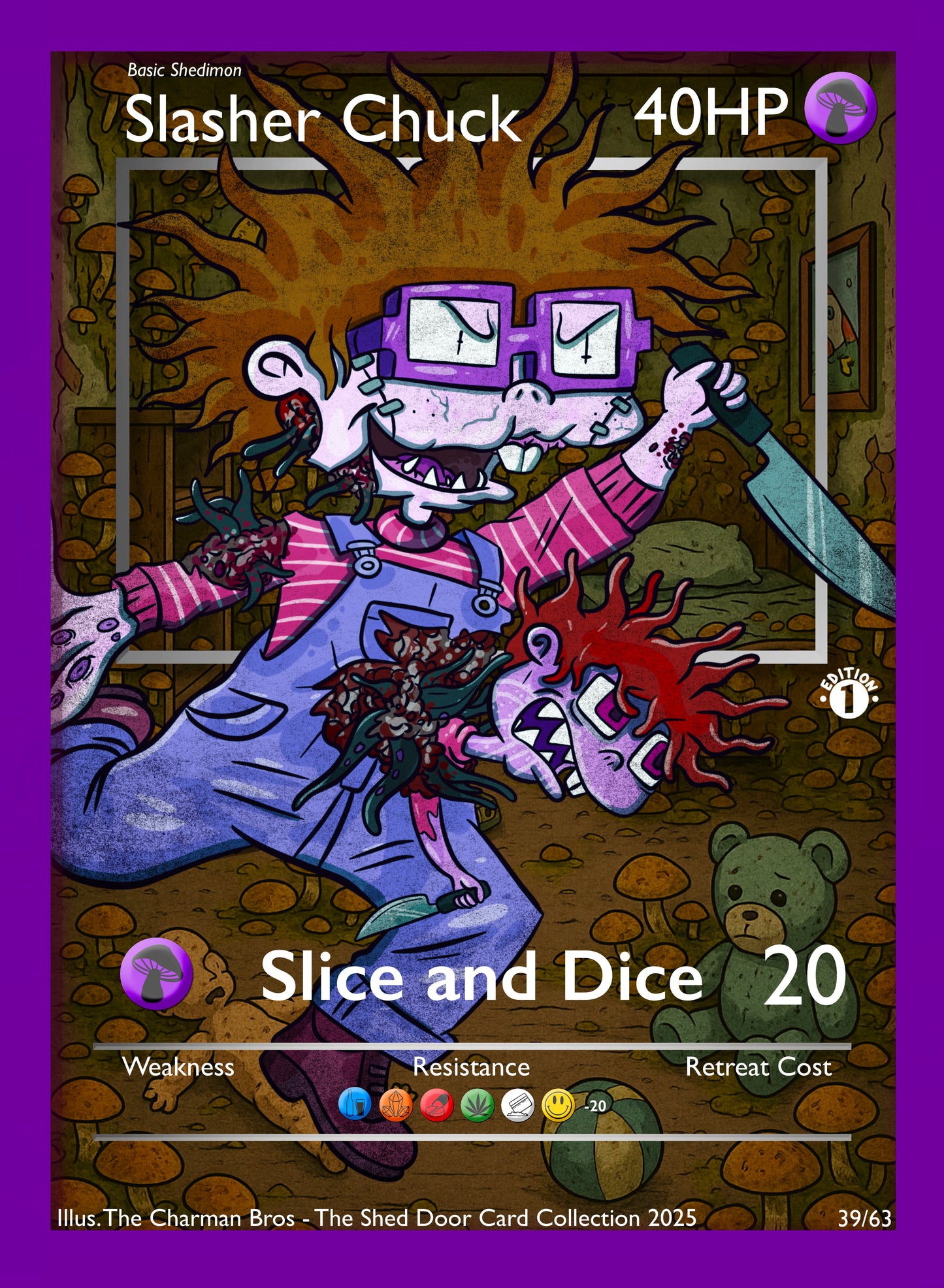 Mutant Mash Shiny cards