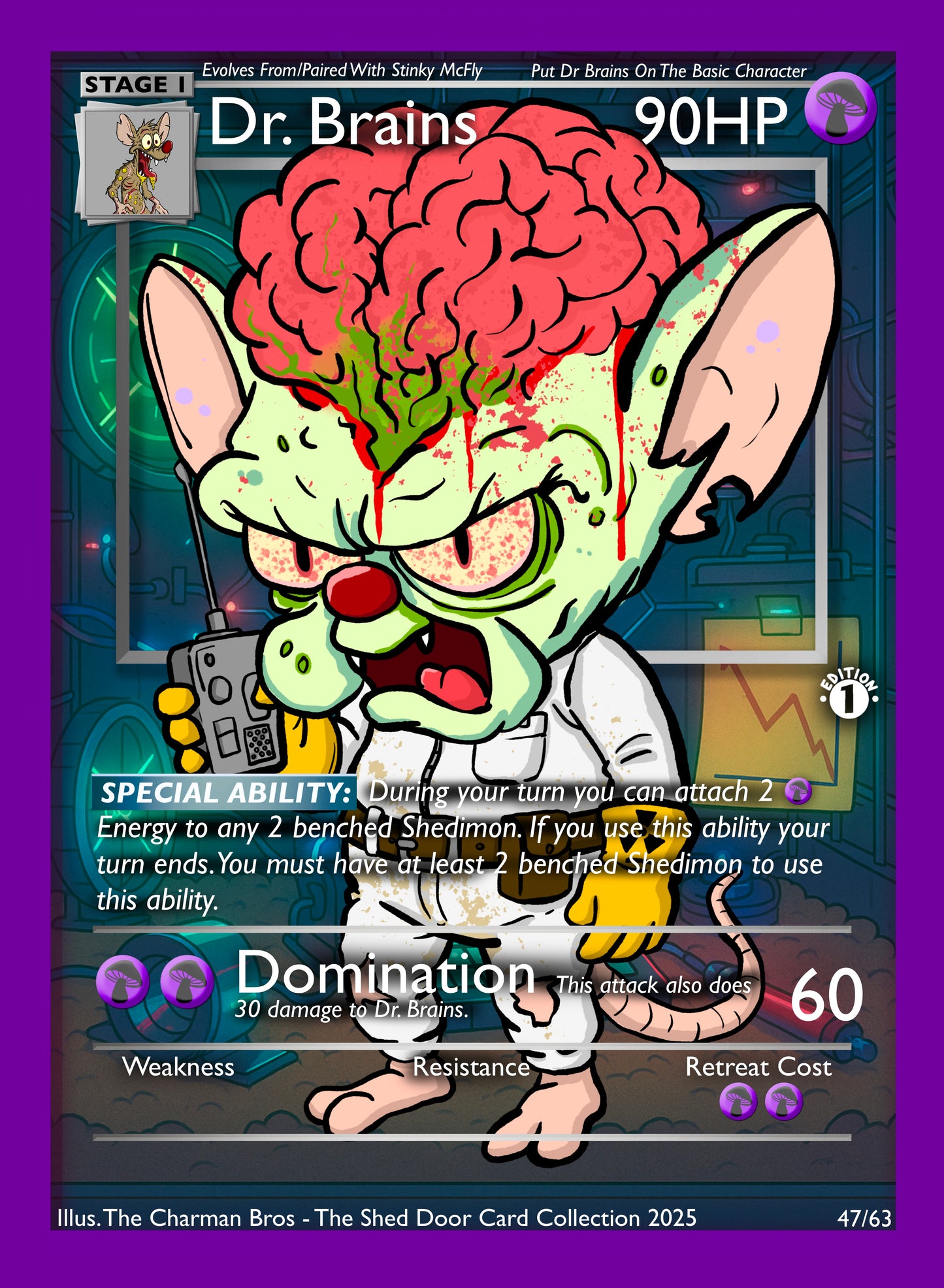 Mutant Mash Shiny cards