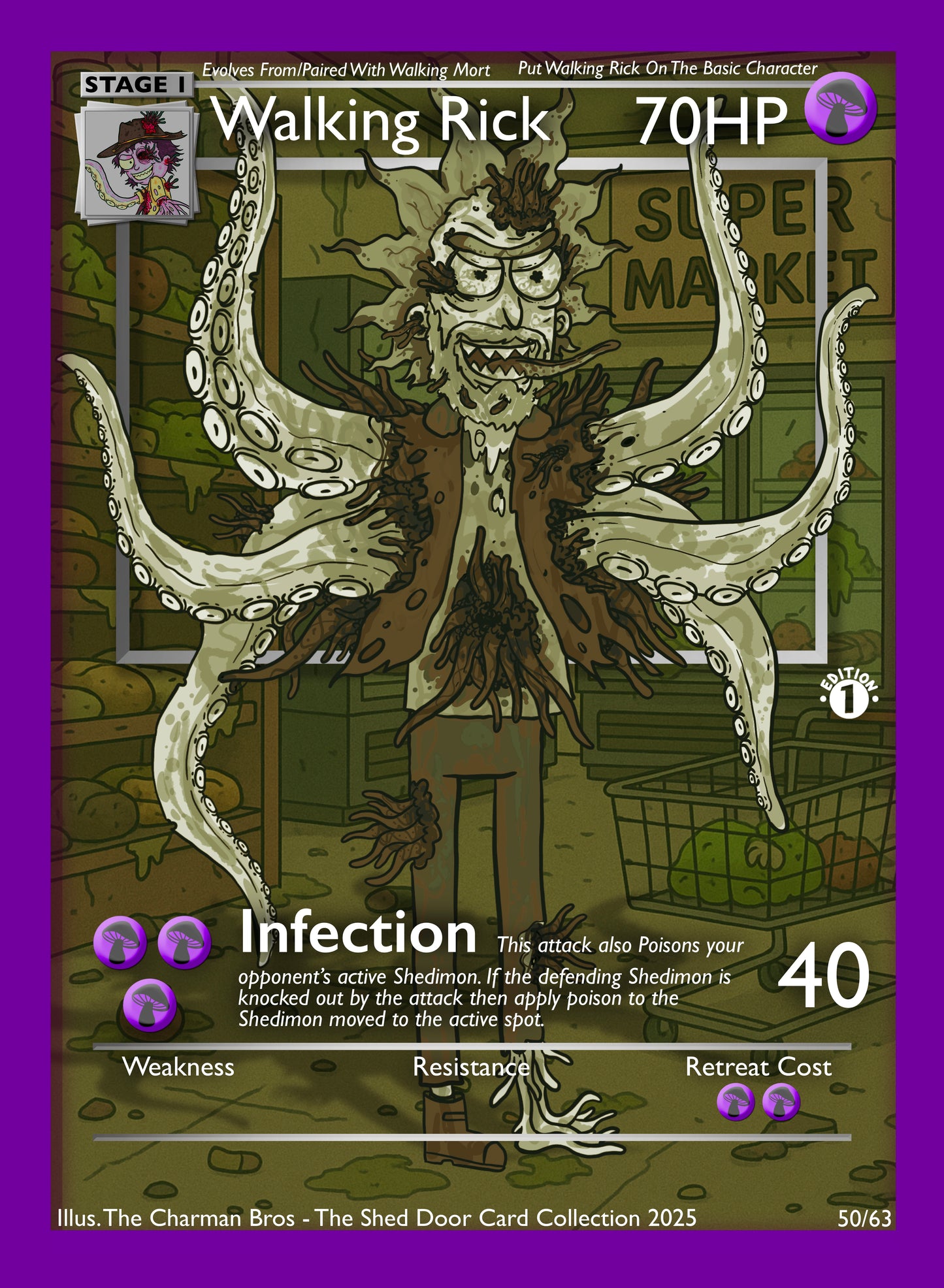 Mutant Mash Shiny cards