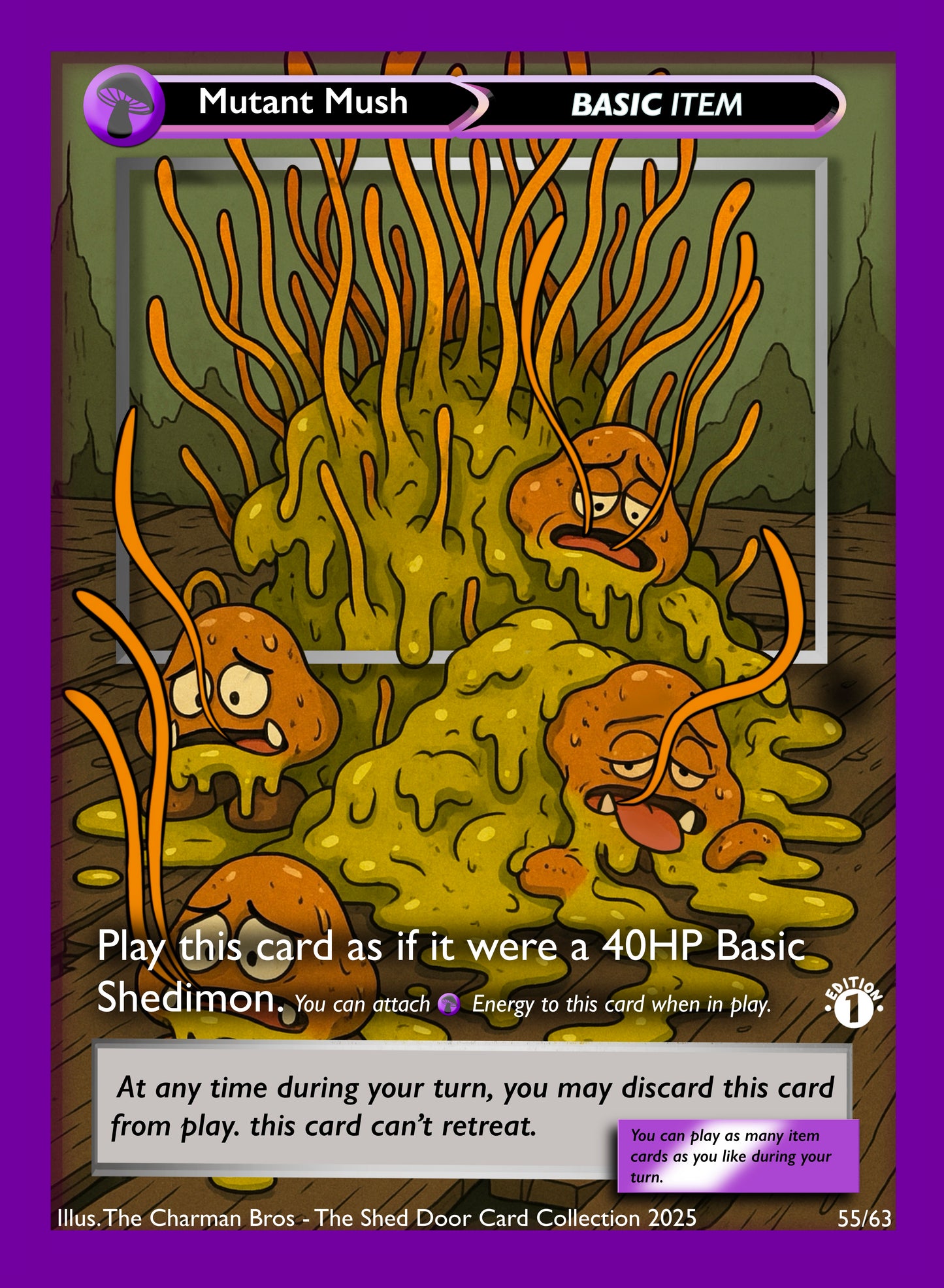 Mutant Mash Shiny cards