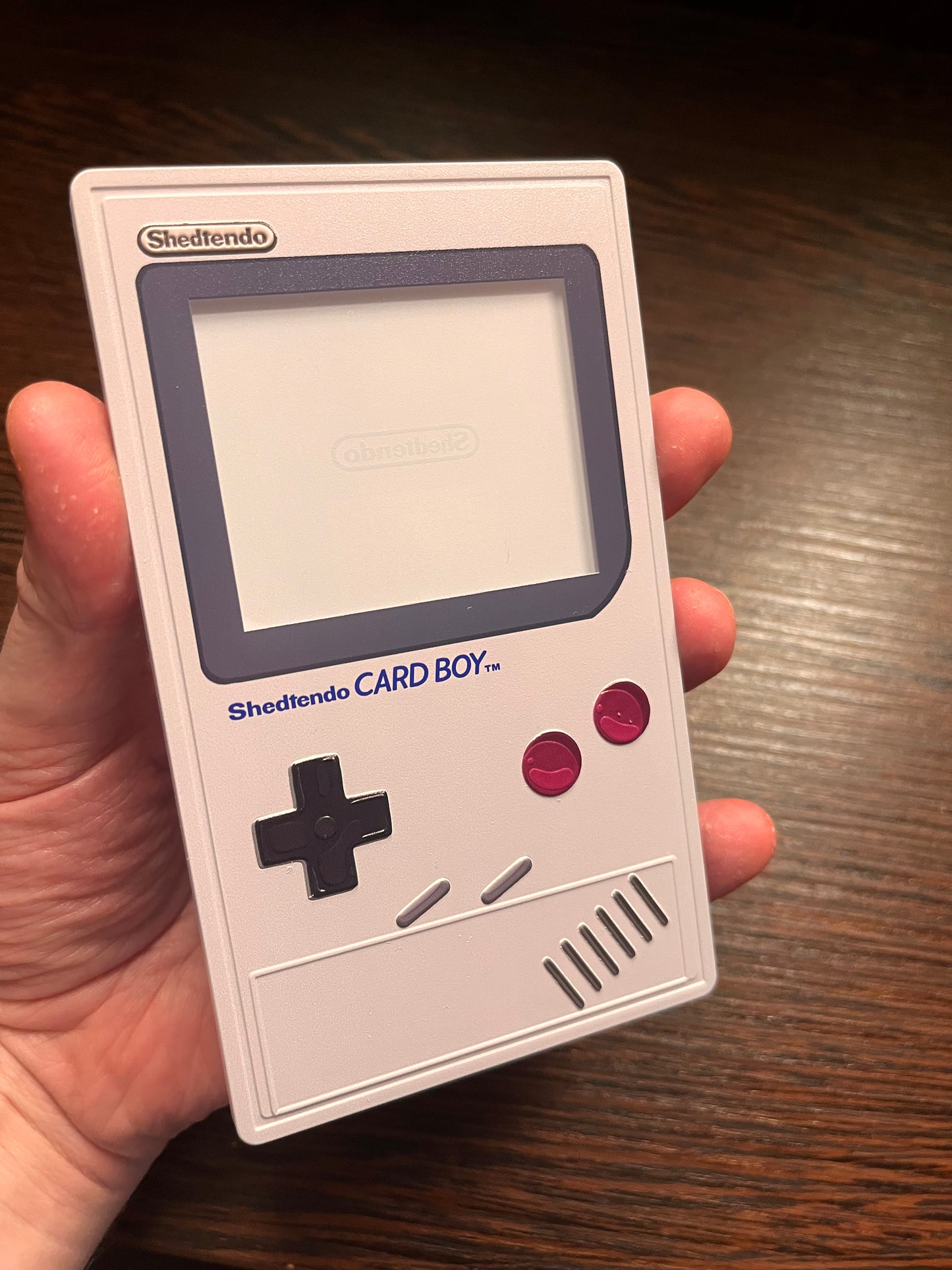 Shedtendo card boy empty slab