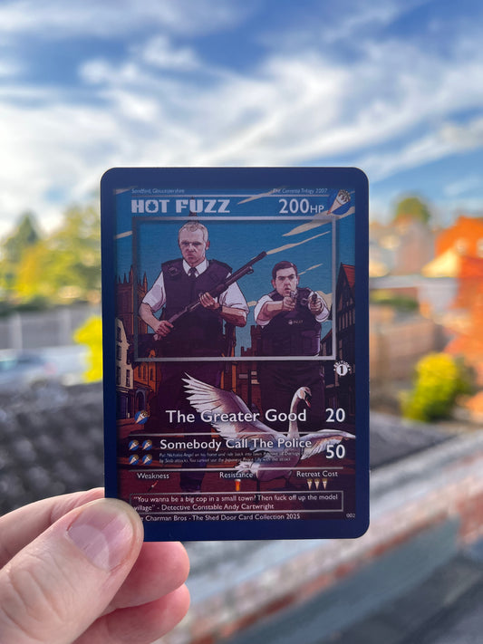 Hot Fuzz Collectable Trading card