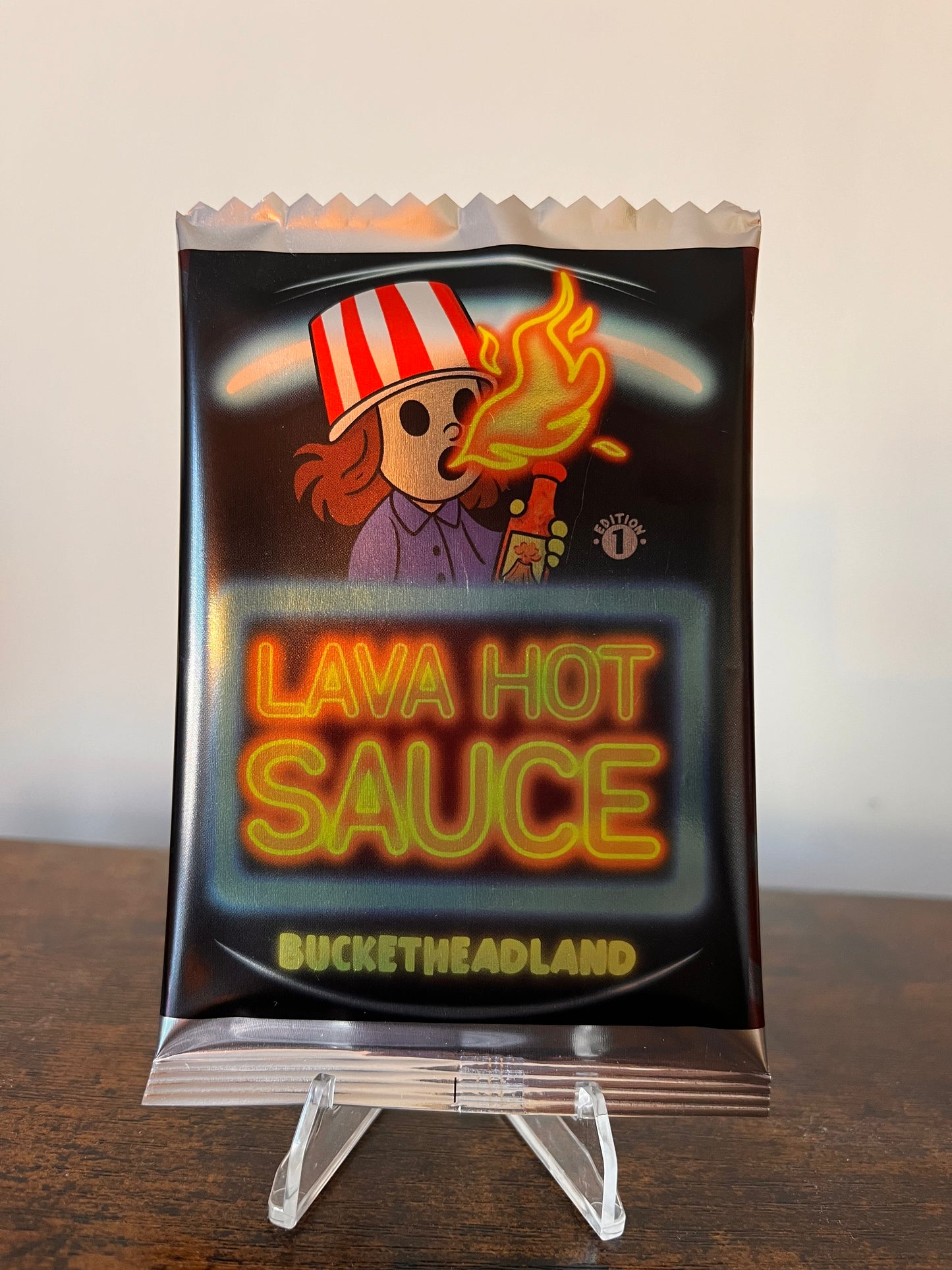 Lava Hot sauce foil pack