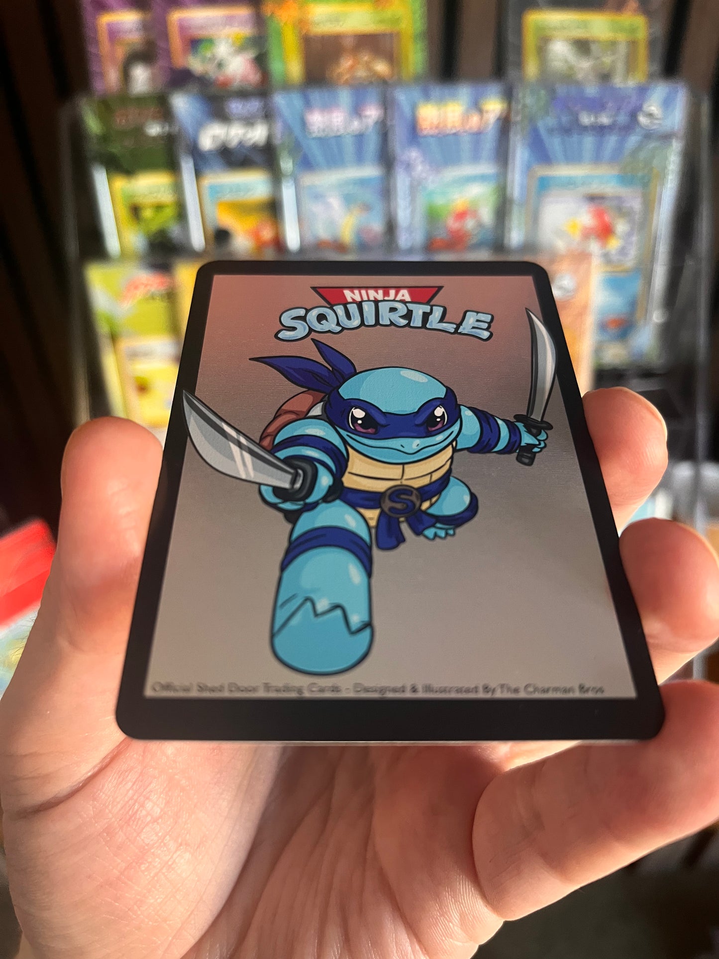 Ninja Squirtle reverse holo
