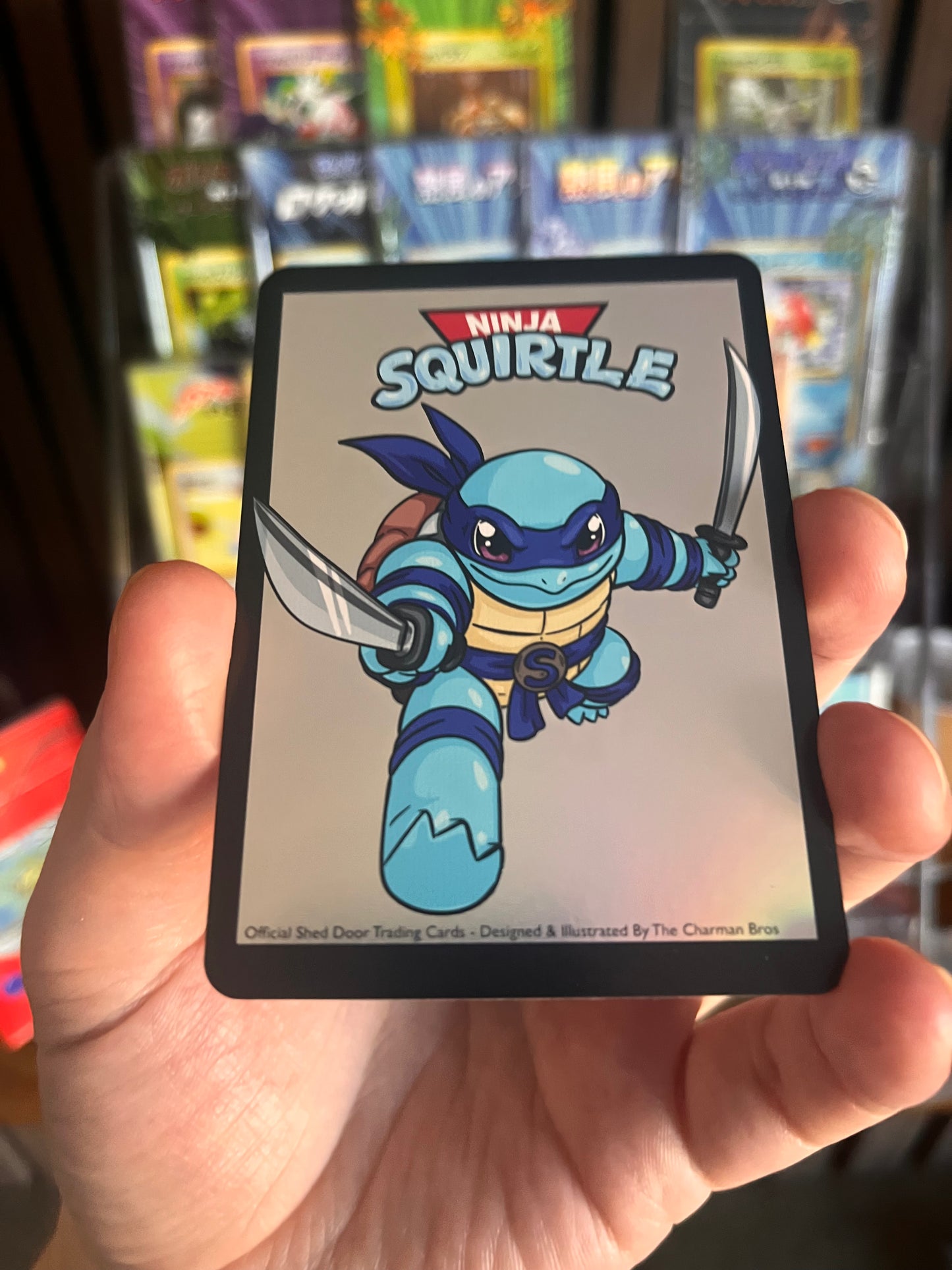 Ninja Squirtle reverse holo