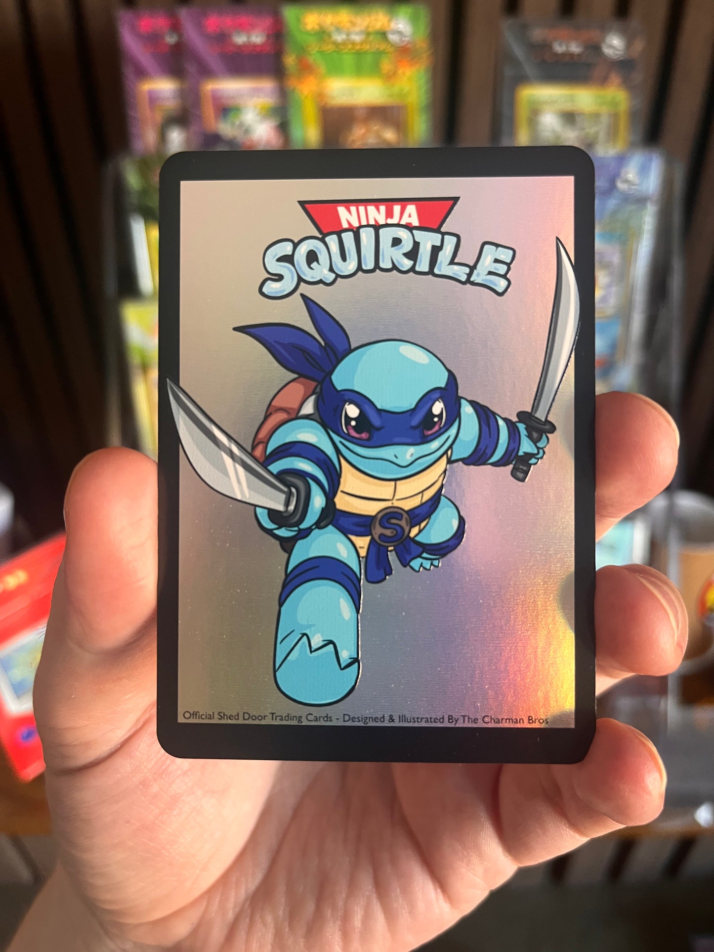Ninja Squirtle reverse holo