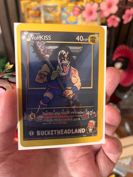 WOLF KISS BHL holo card